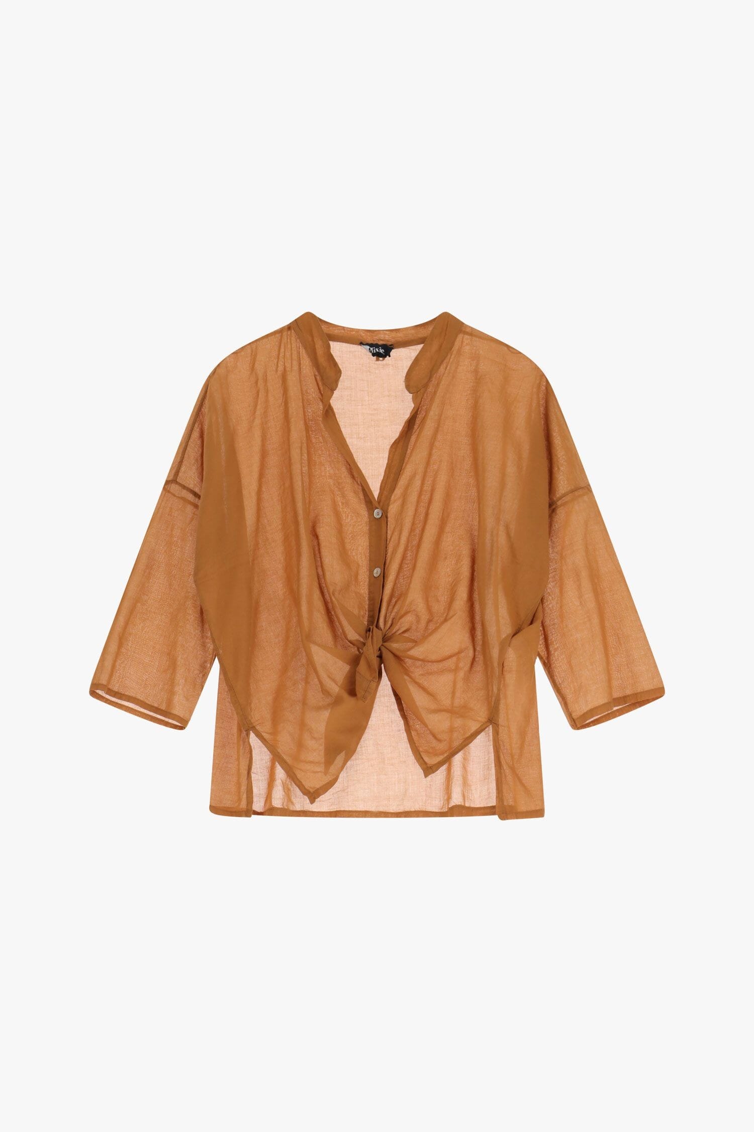 Camicia Con Bottoni E Maniche 3/4 Dixie