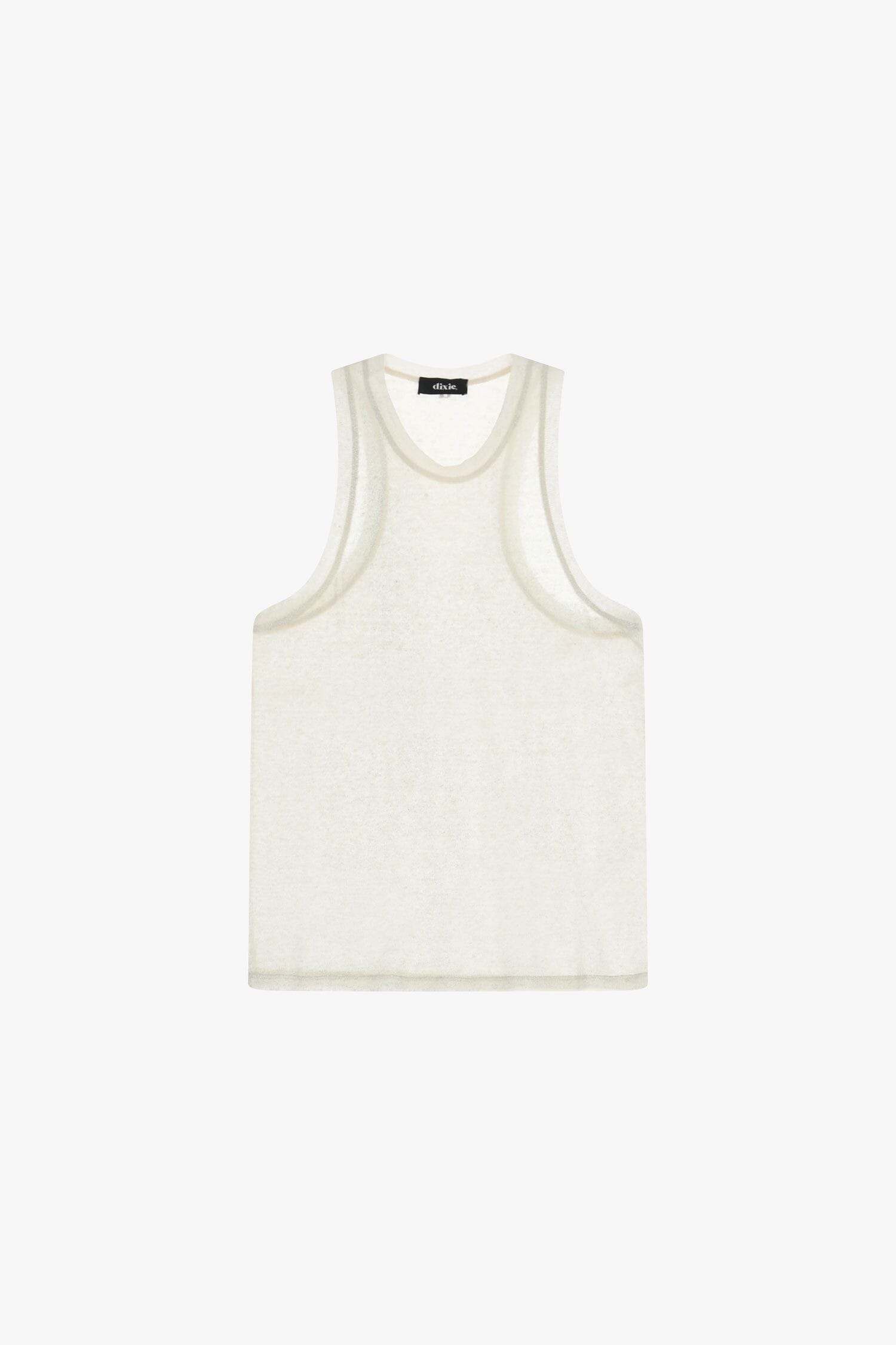 Top Senza Maniche Collo Tondo Dixie