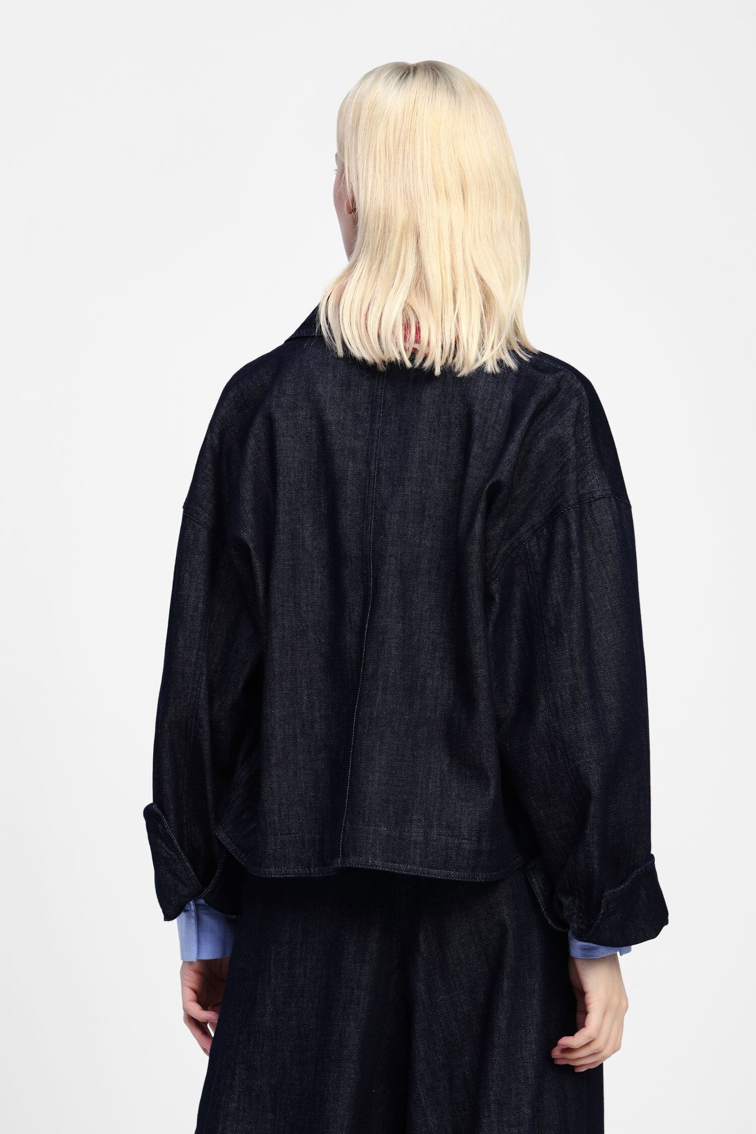 Giubbotto Camicia In Denim Con Chiusura A Bottoni Dixie