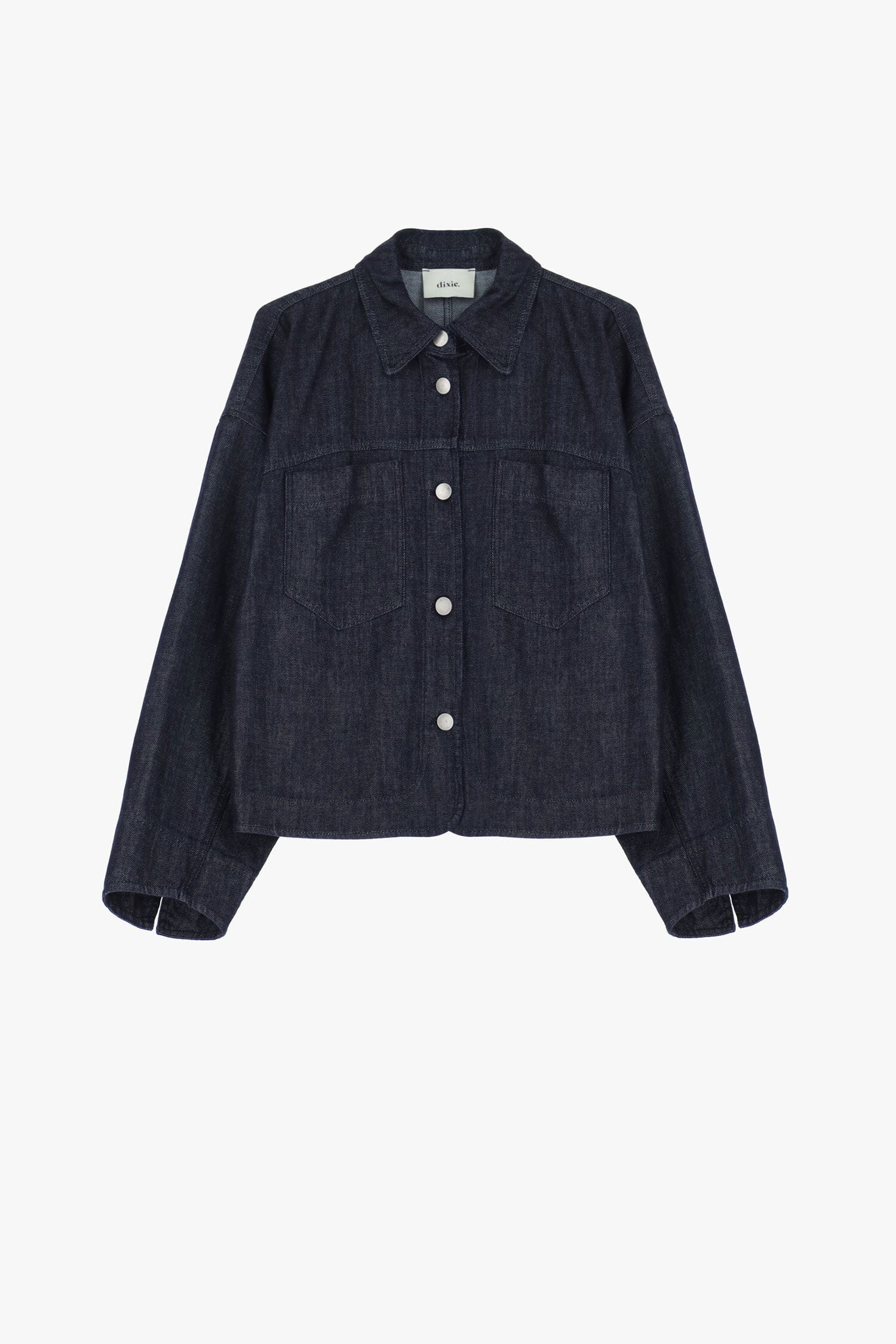 Giubbotto Camicia In Denim Con Chiusura A Bottoni Dixie