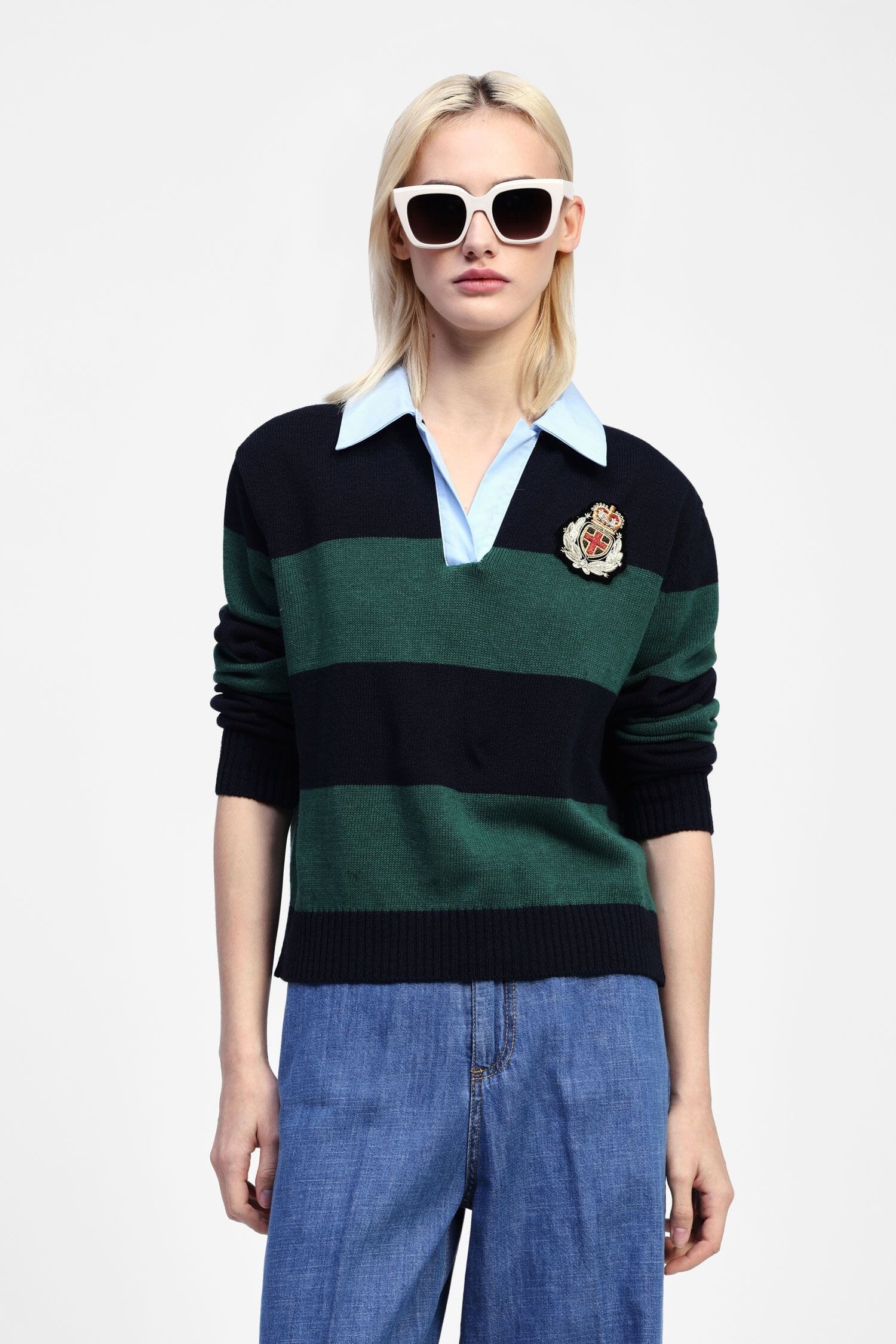 Giubbotto Camicia In Denim Con Chiusura A Bottoni Dixie