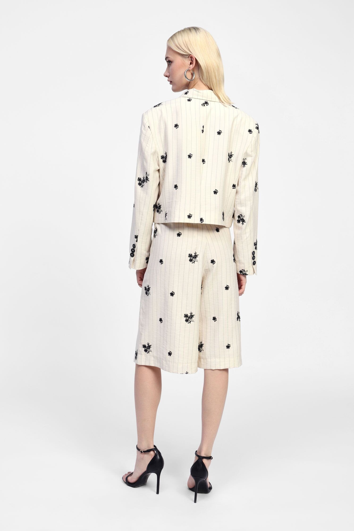 Bermuda A Righe Floreali Dixie