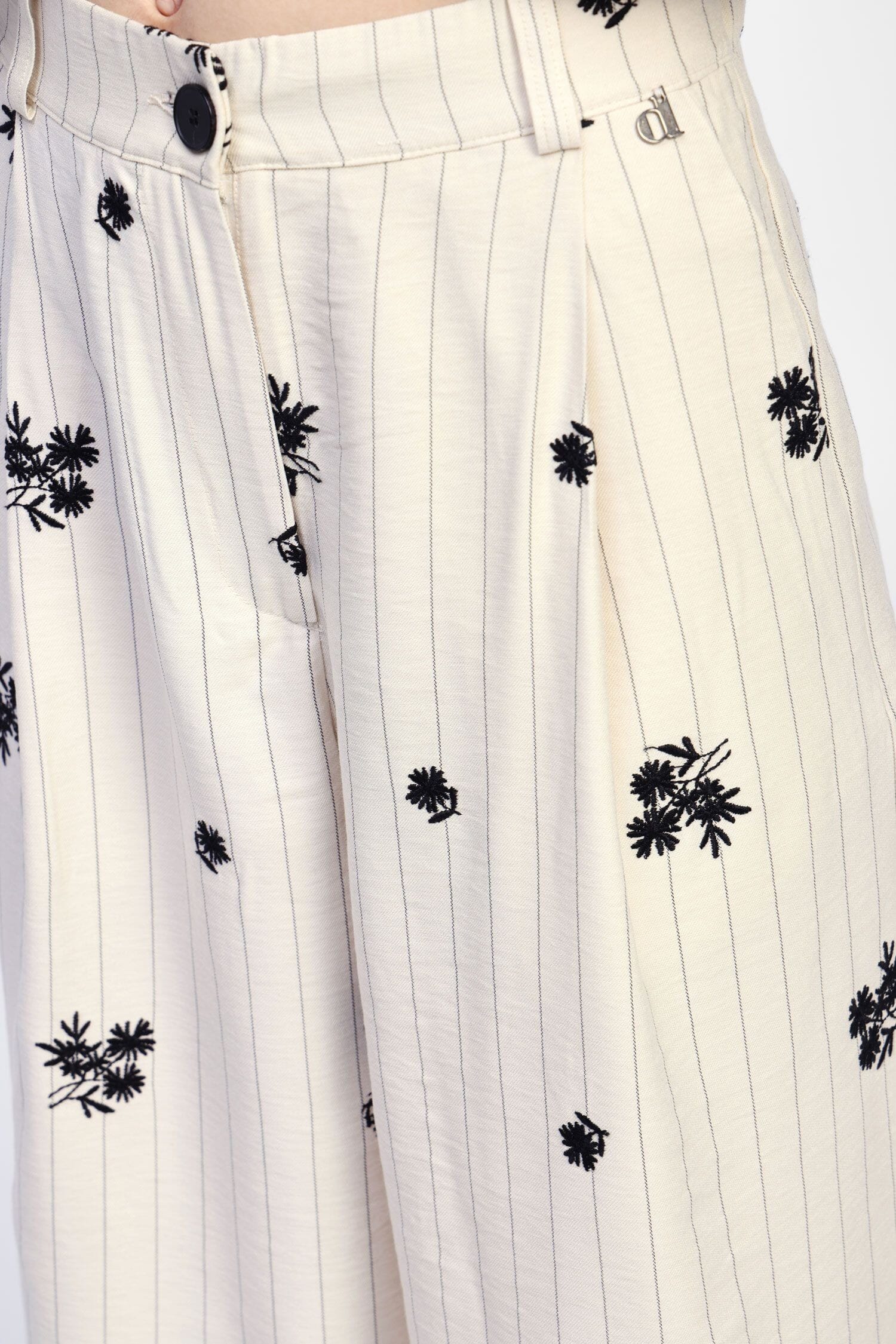 Bermuda A Righe Floreali Dixie