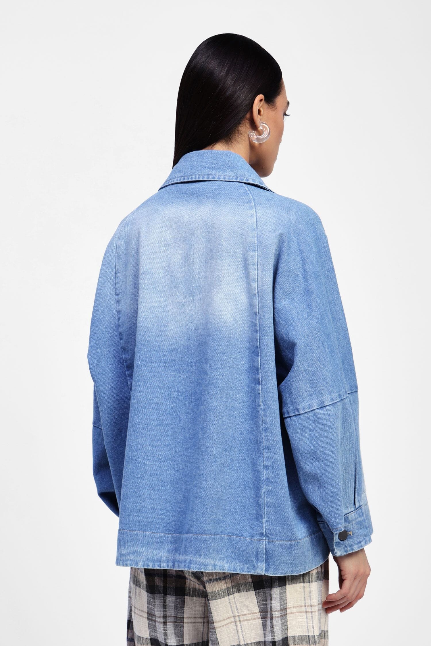 Giacca Denim Con Bottoni E Dettagli Dixie