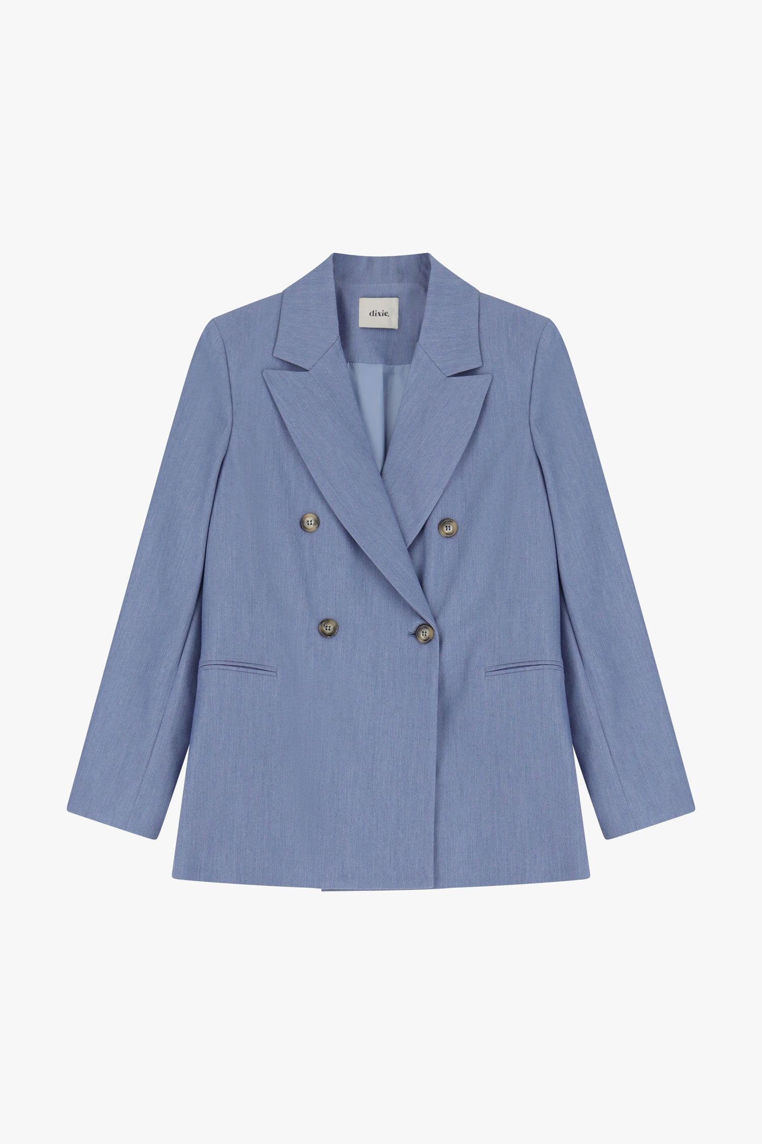 Blazer Doppiopetto Tasche A Filo Dixie