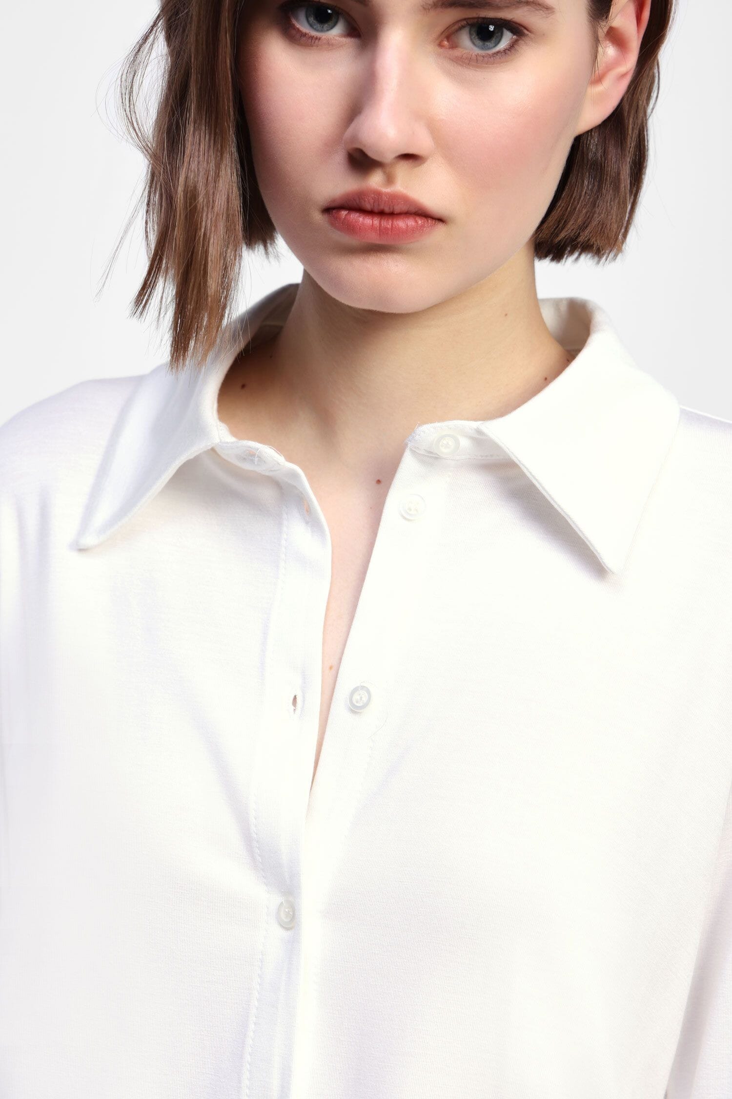 Camicia Classica Con Colletto E Bottoni Dixie