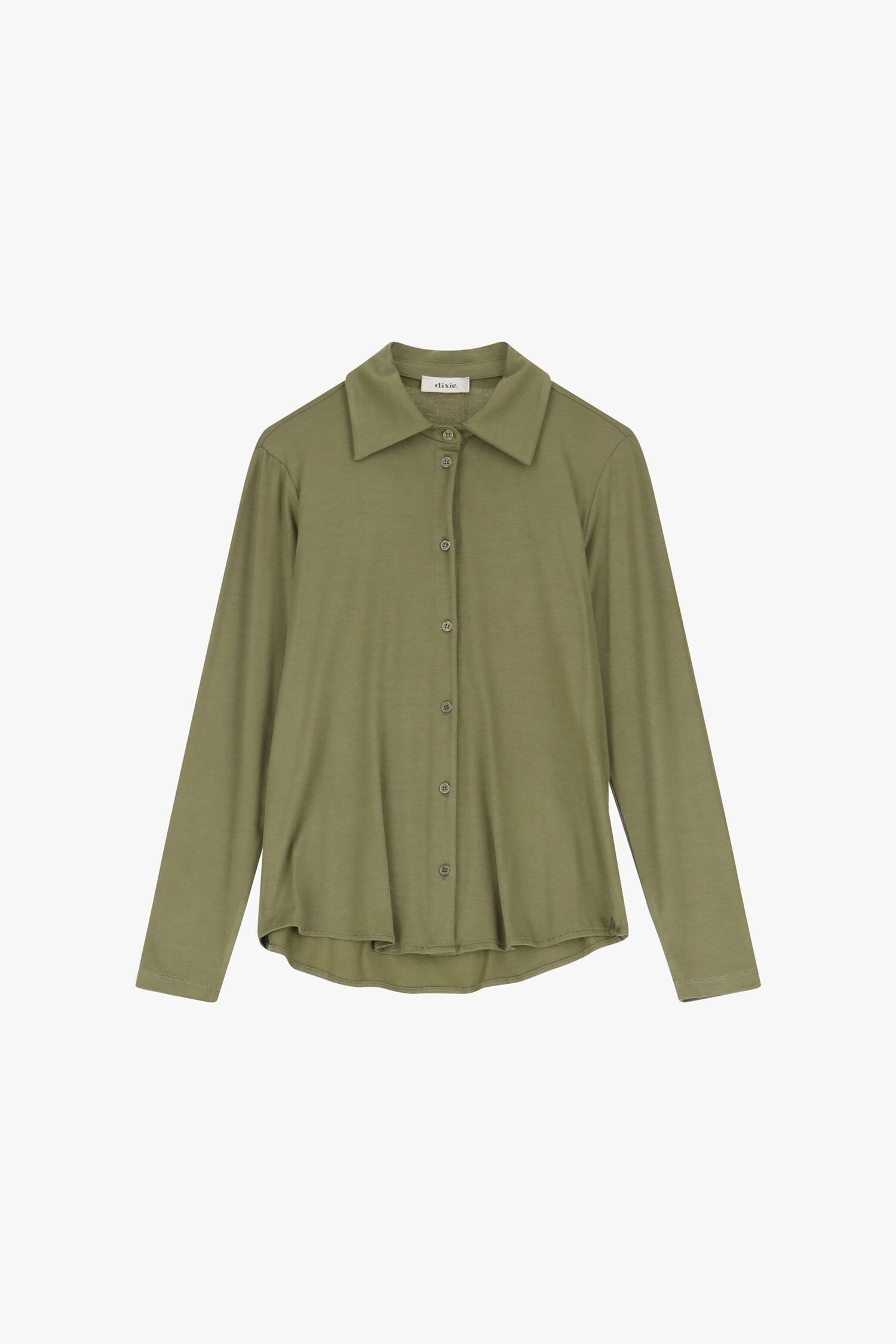 Camicia Classica Con Colletto E Bottoni Dixie