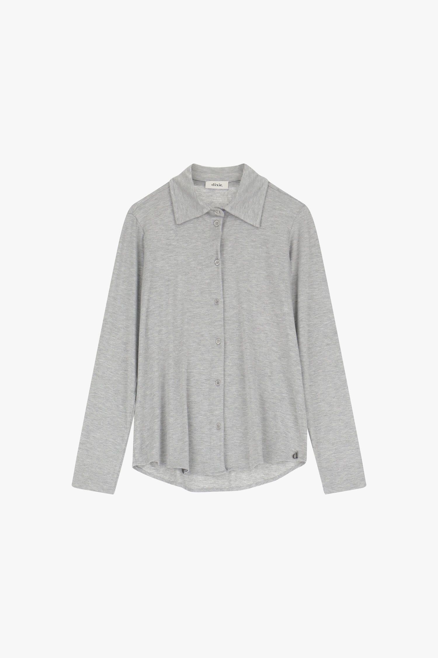 Camicia Classica Con Colletto E Bottoni Dixie