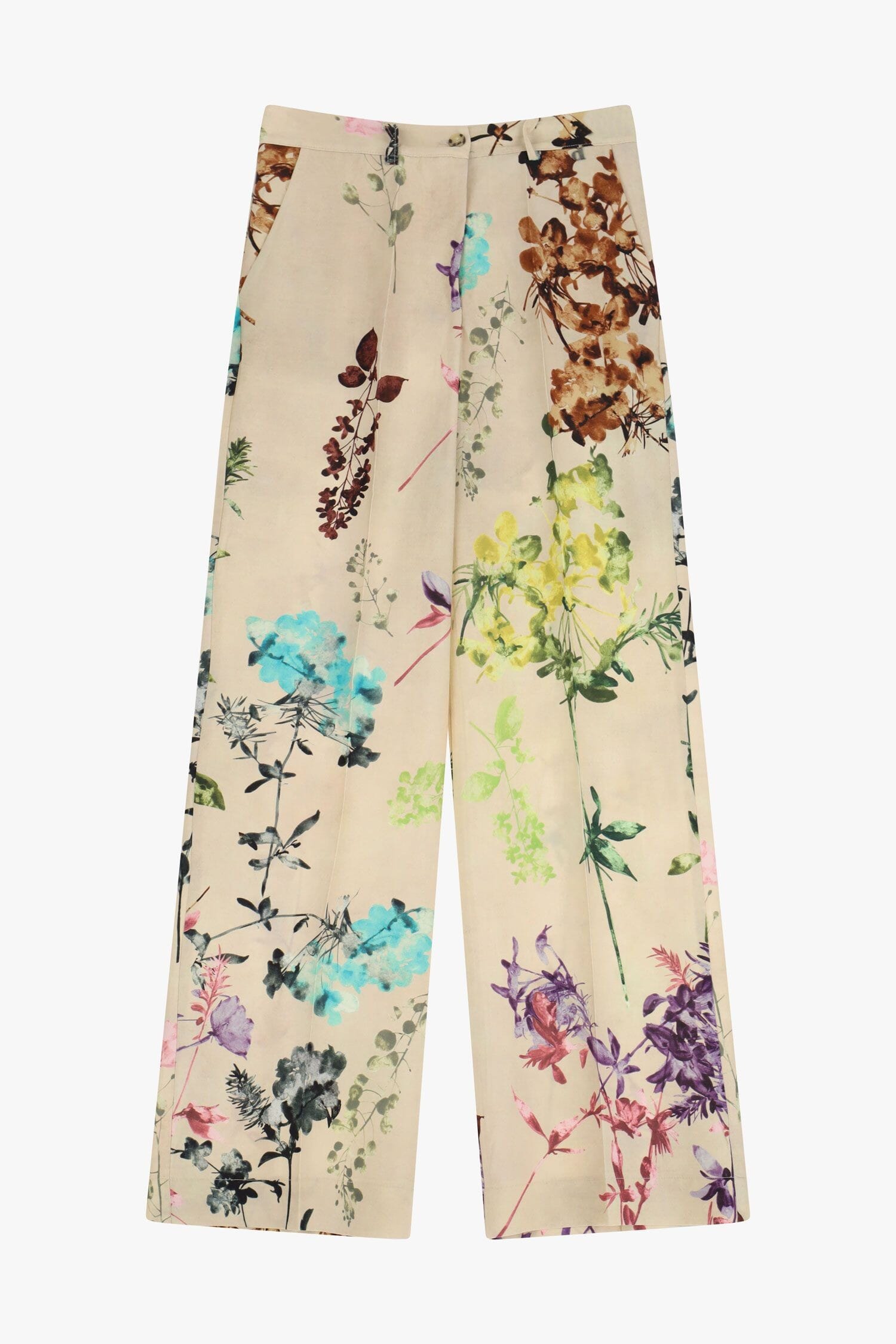 Pantaloni Palazzo Fantasia Floreale Dixie