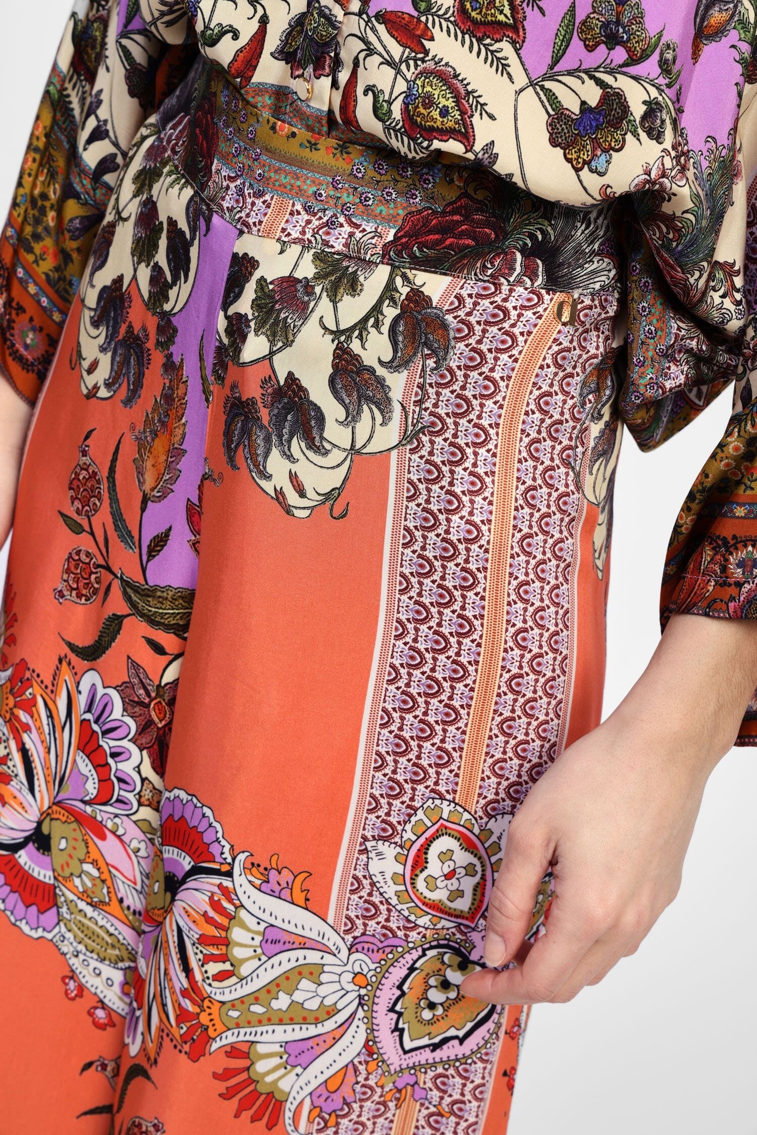 Pantaloni Palazzo Fantasia Foulard Dixie