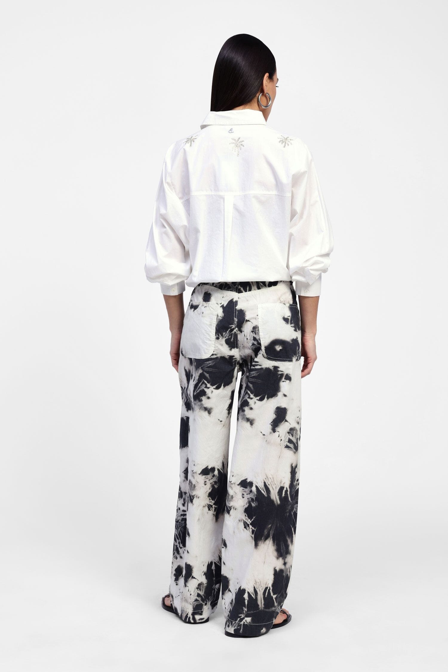 Dixie Foulard Pattern Palace Trousers