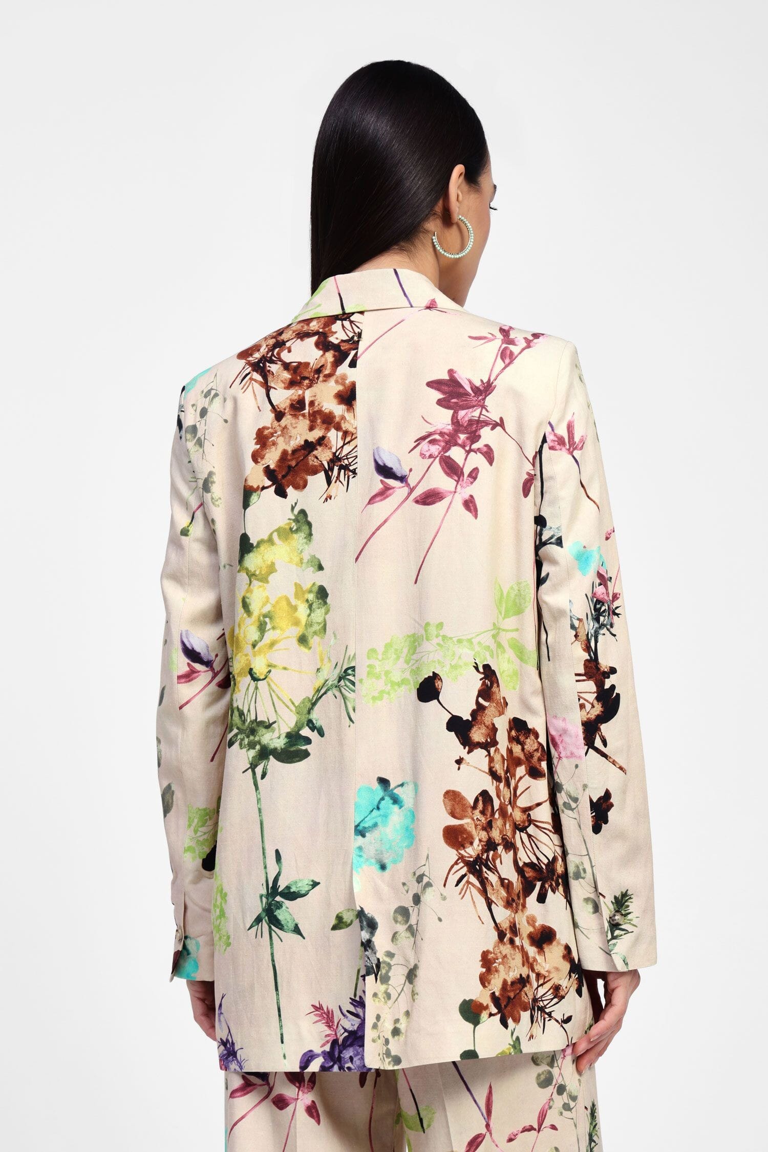 Blazer à imprimé floral Dixie