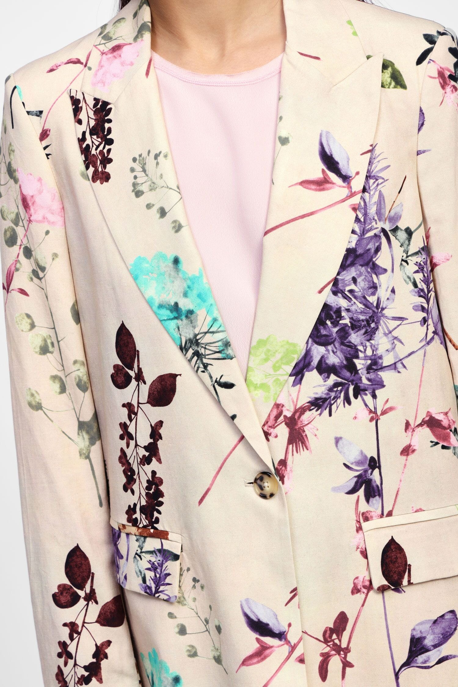 Blazer à imprimé floral Dixie