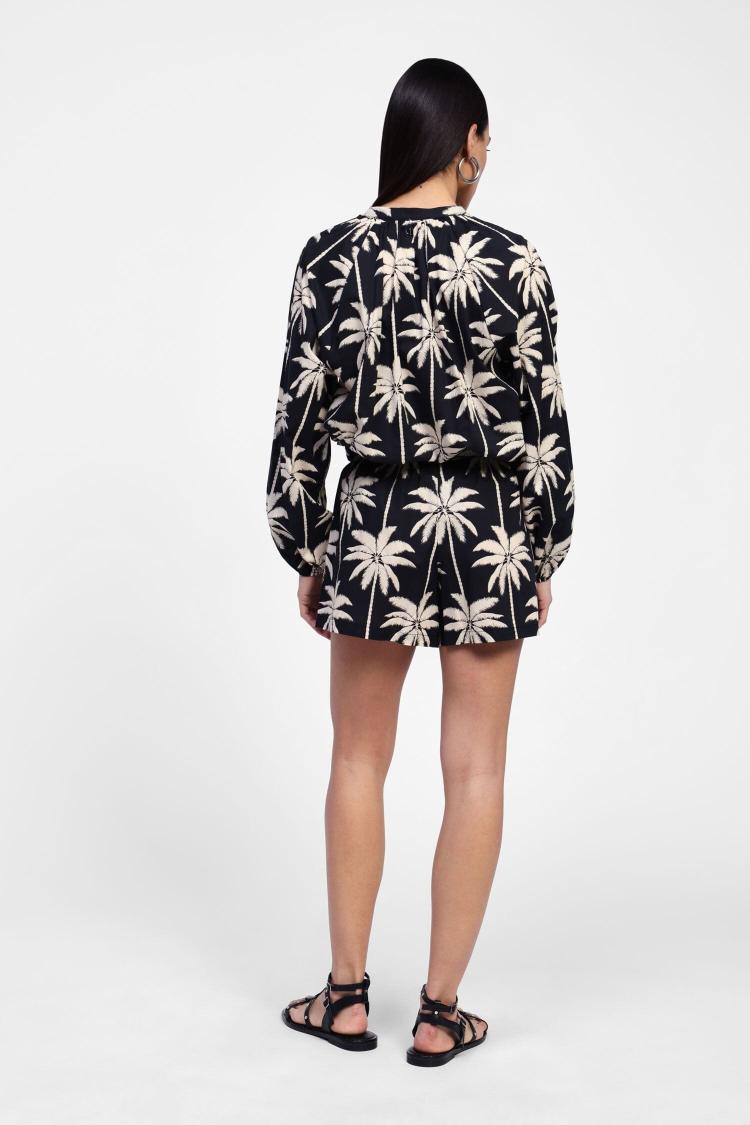 Dixie Palm Print Shorts