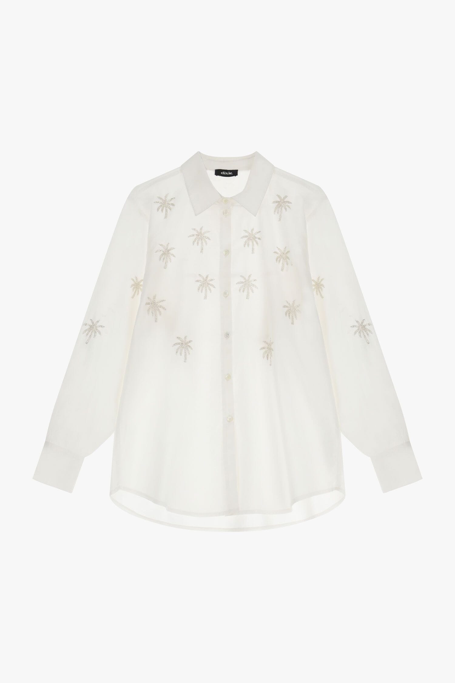 Camicia A Maniche Corte Stampa Animalier Dixie