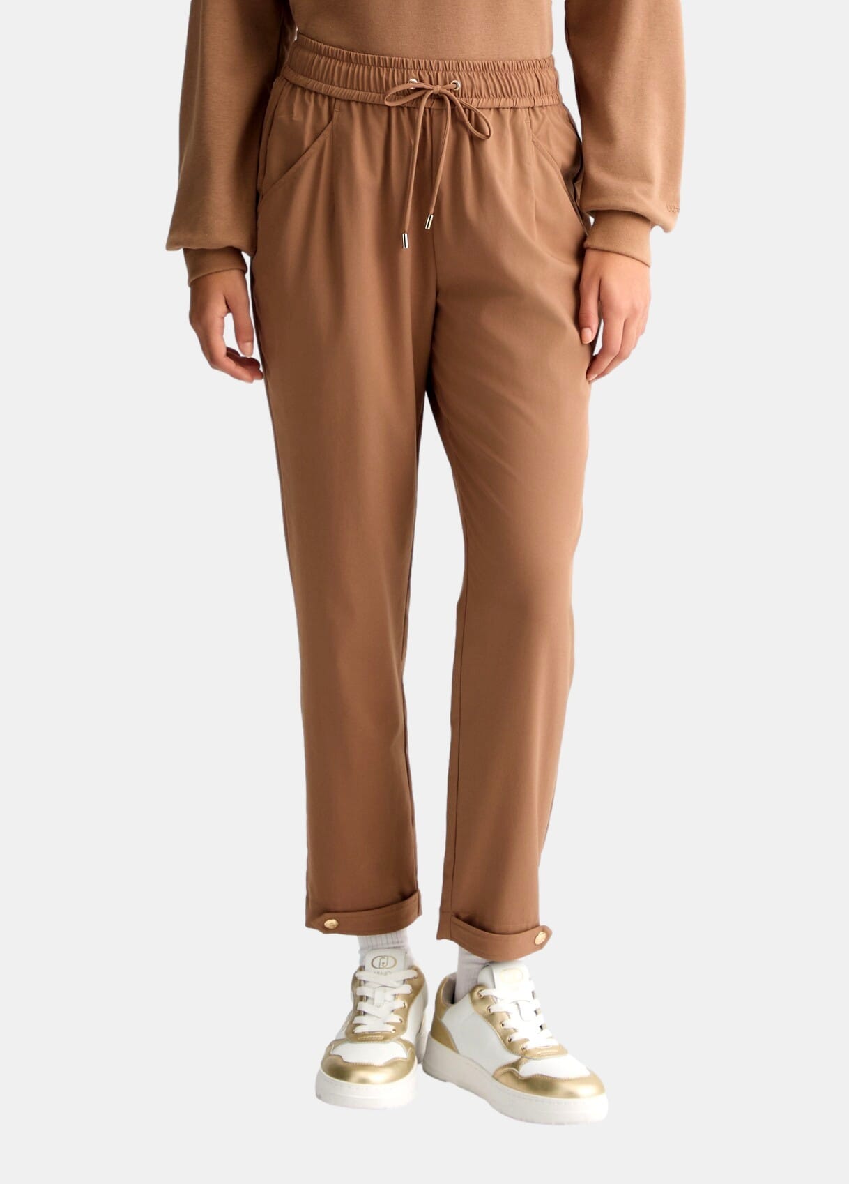 Liu Jo Cropped Trousers - Vestiti Firmati Life Smiles