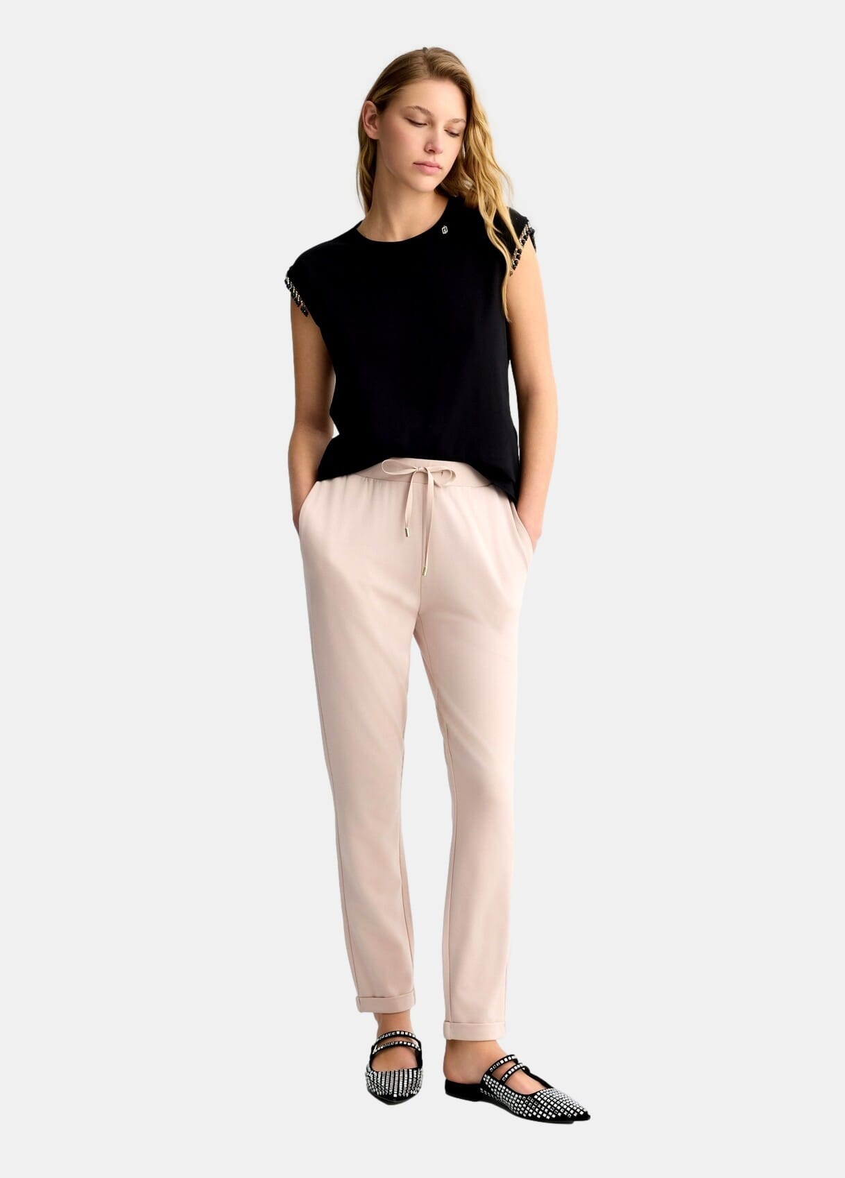 Pantaloni Jogging In Jersey Liu Jo