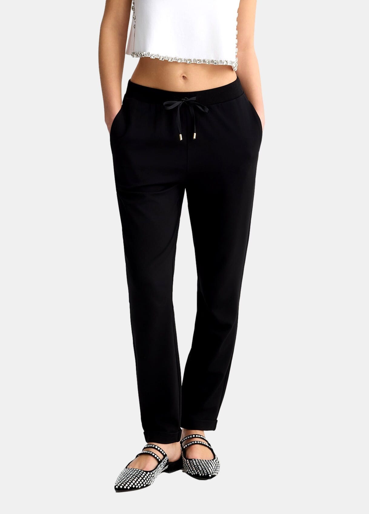 Pantaloni Jogging In Jersey Liu Jo