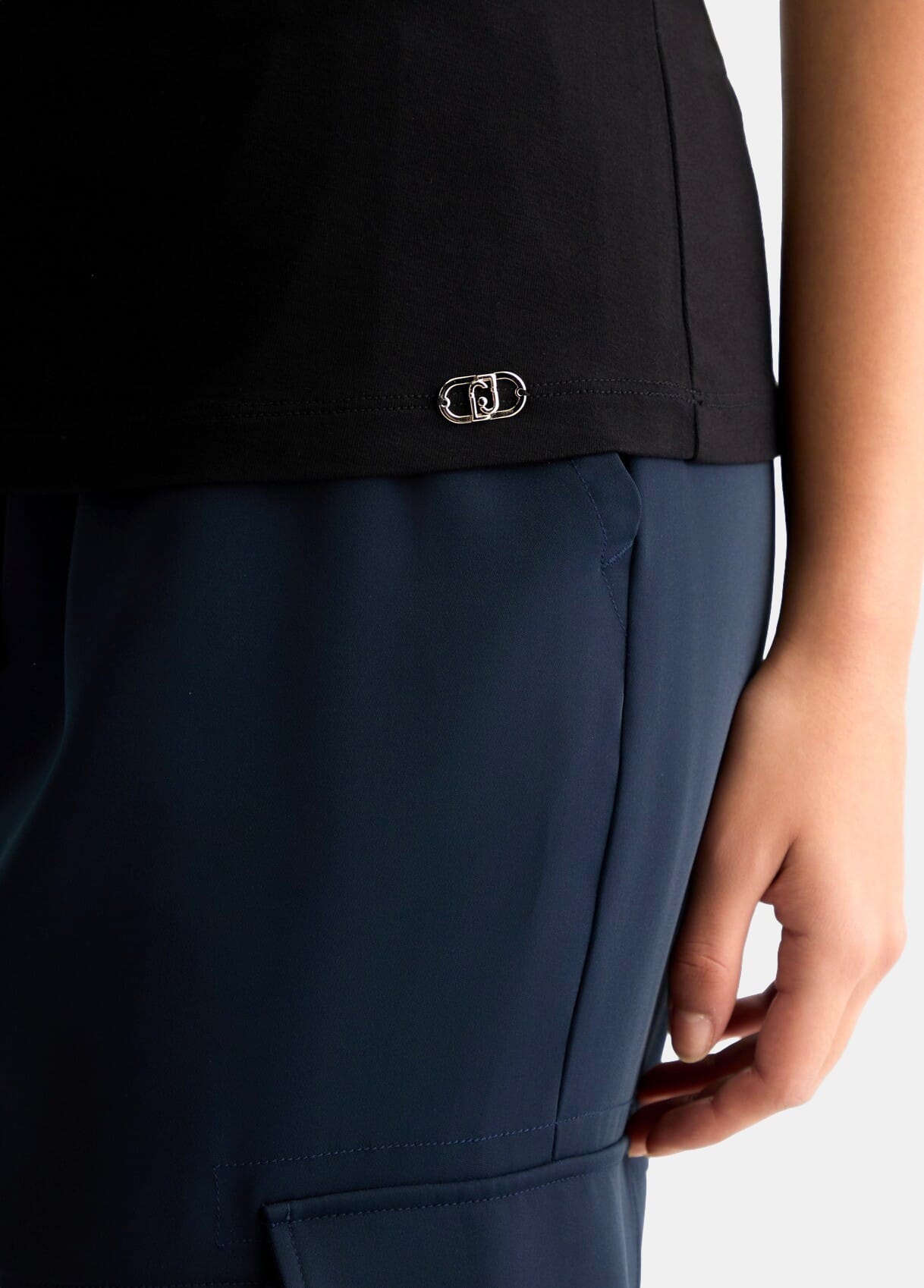 T-Shirt In Jersey Di Cotone Liu Jo