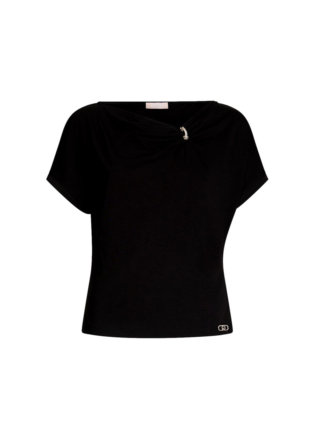 T-Shirt In Jersey Di Cotone Liu Jo