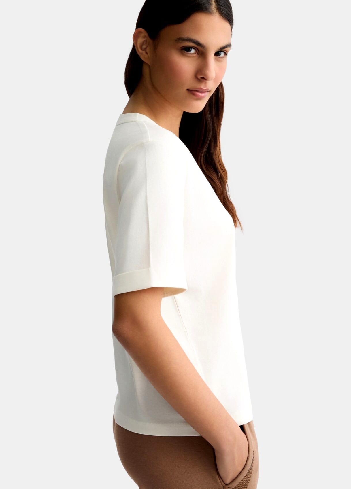 T-Shirt Con Logo E Strass Liu Jo