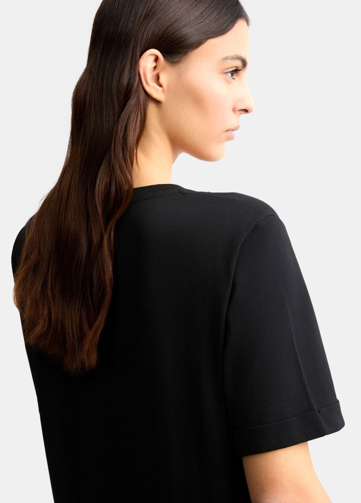 T-Shirt Con Logo E Strass Liu Jo