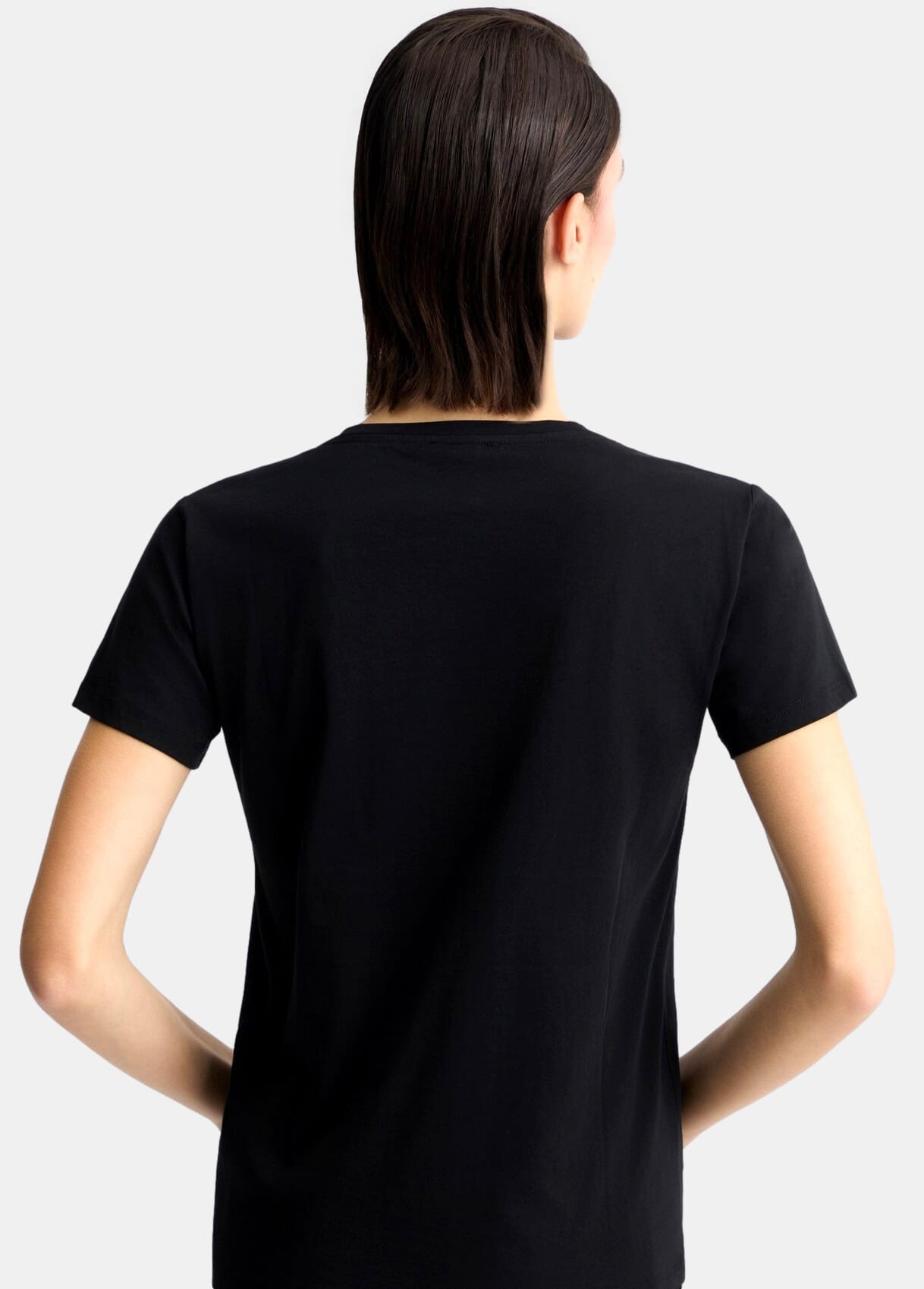 T-Shirt Con Taschino con Strass Liu Jo