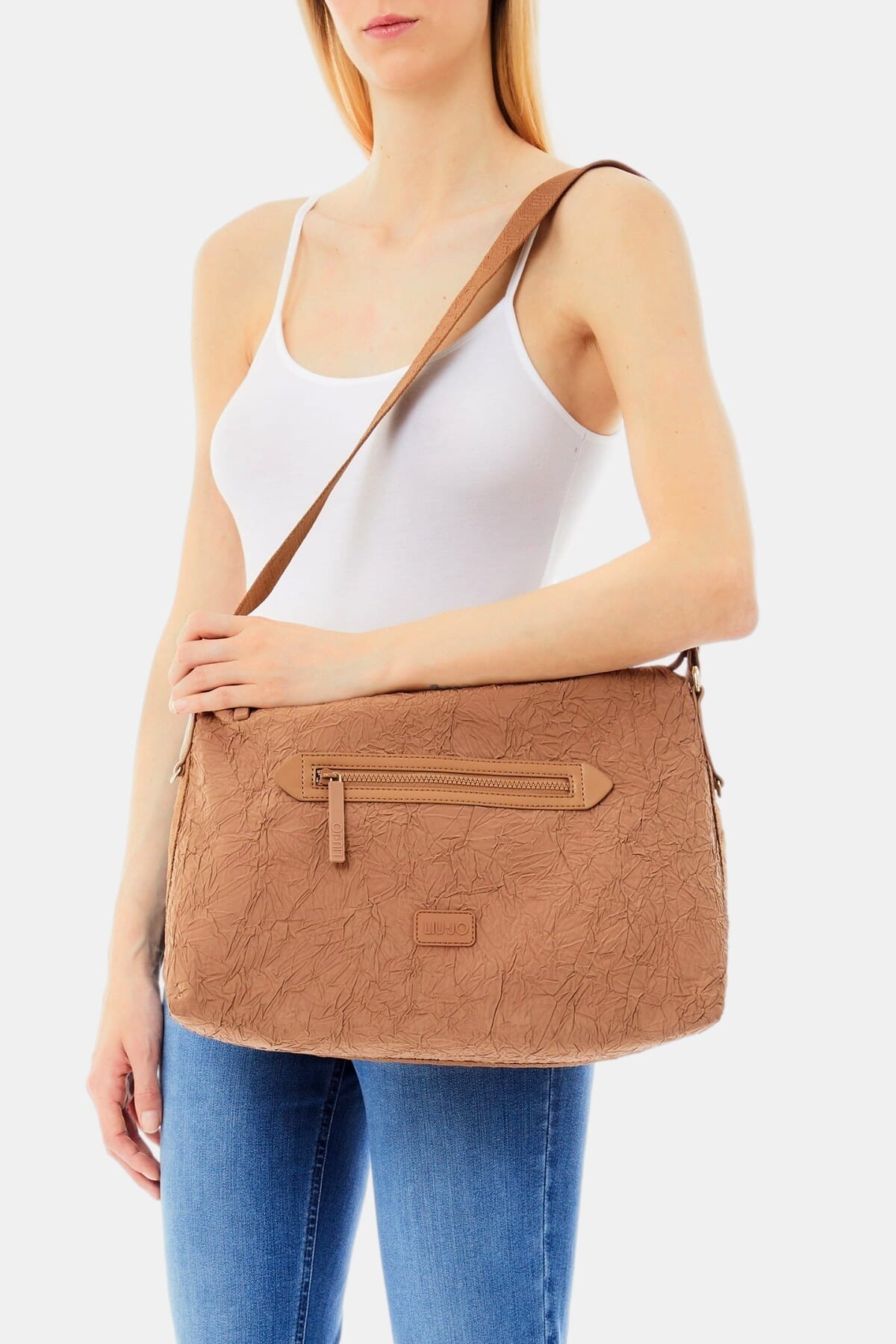 Borsa A Spalla Tinta Unita Liu Jo