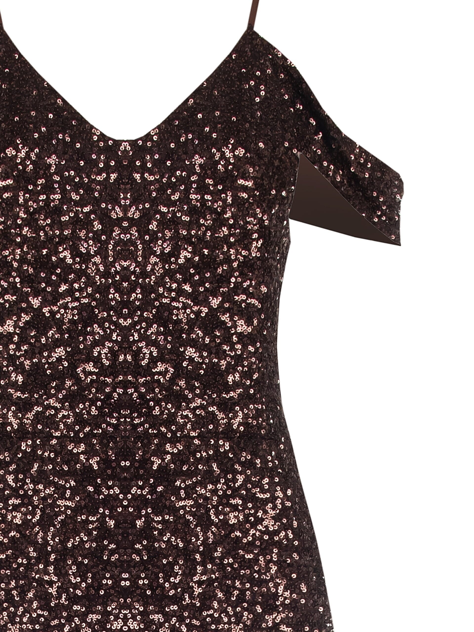 Abito A Tubino Ricoperto Di Paillettes Rinascimento