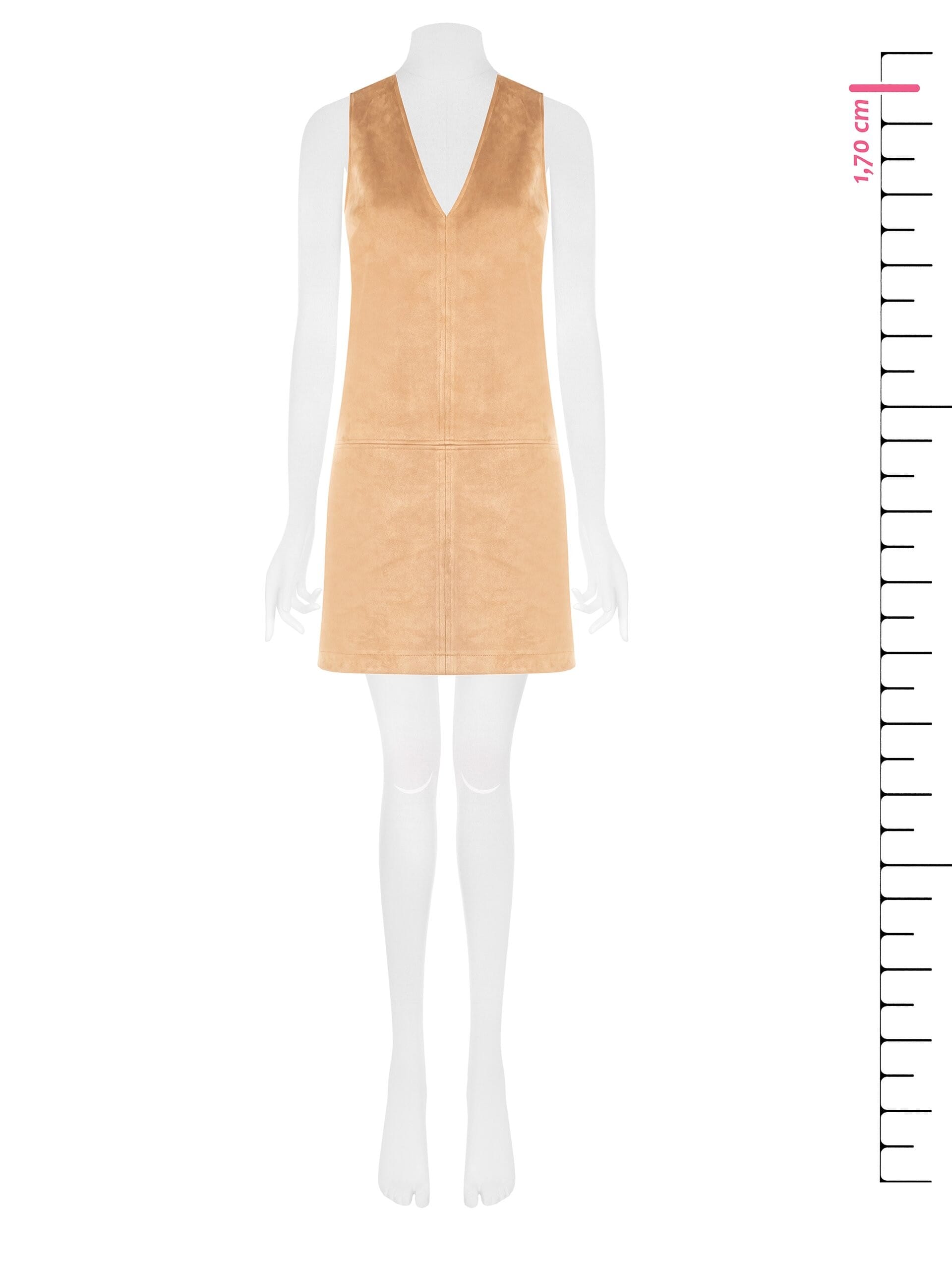 Abito Corto A Trapezio In Simil Dainetto Rinascimento