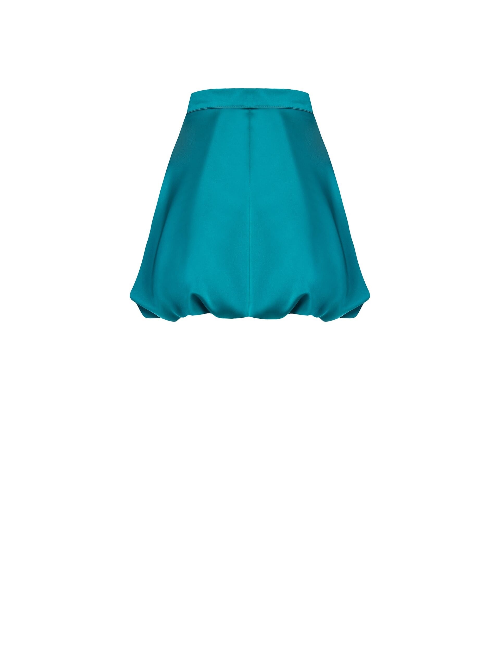 Minigonna A Palloncino In Raso Rinascimento