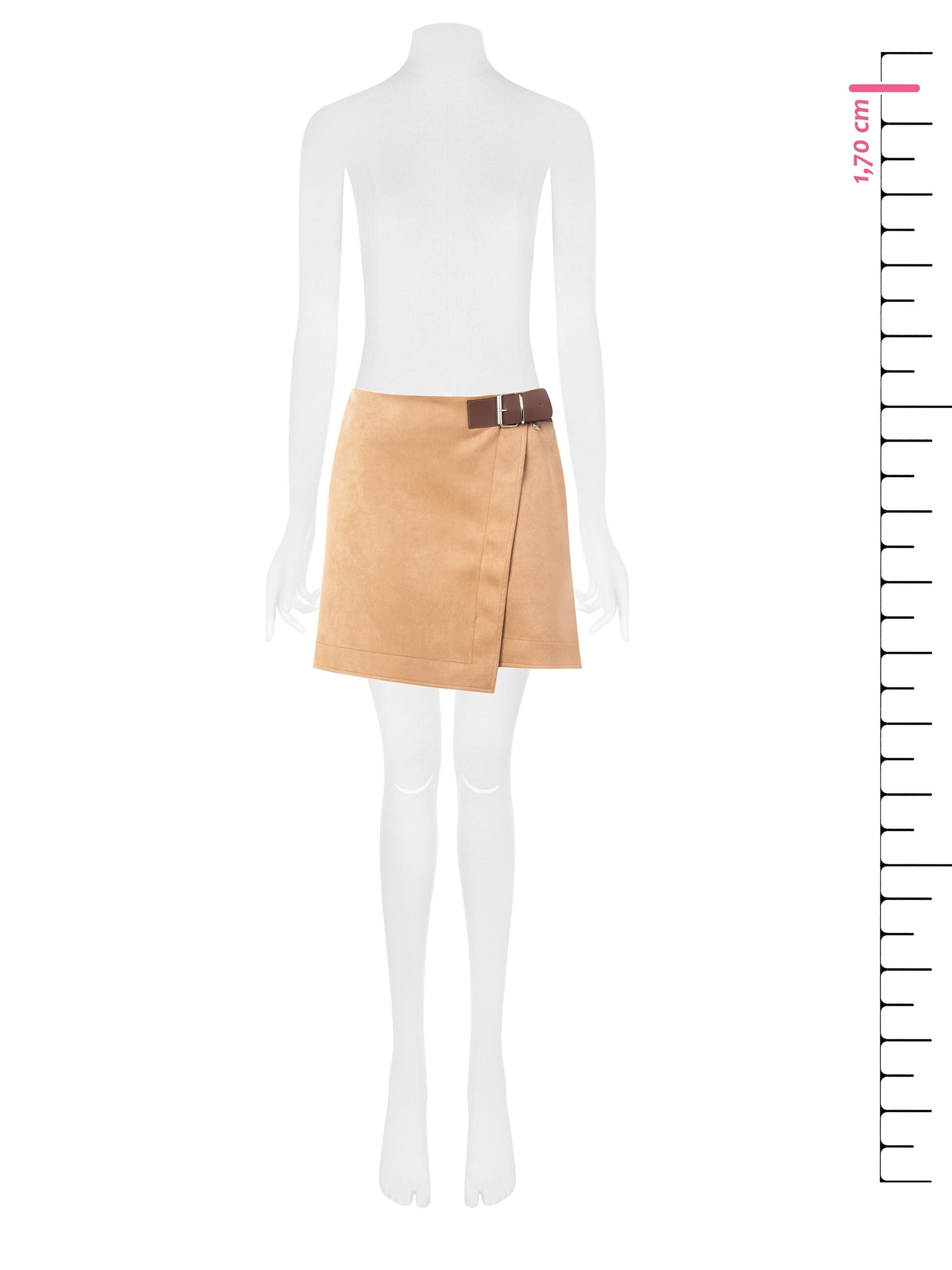 Minigonna A Portafoglio In Simil Dainetto Rinascimento