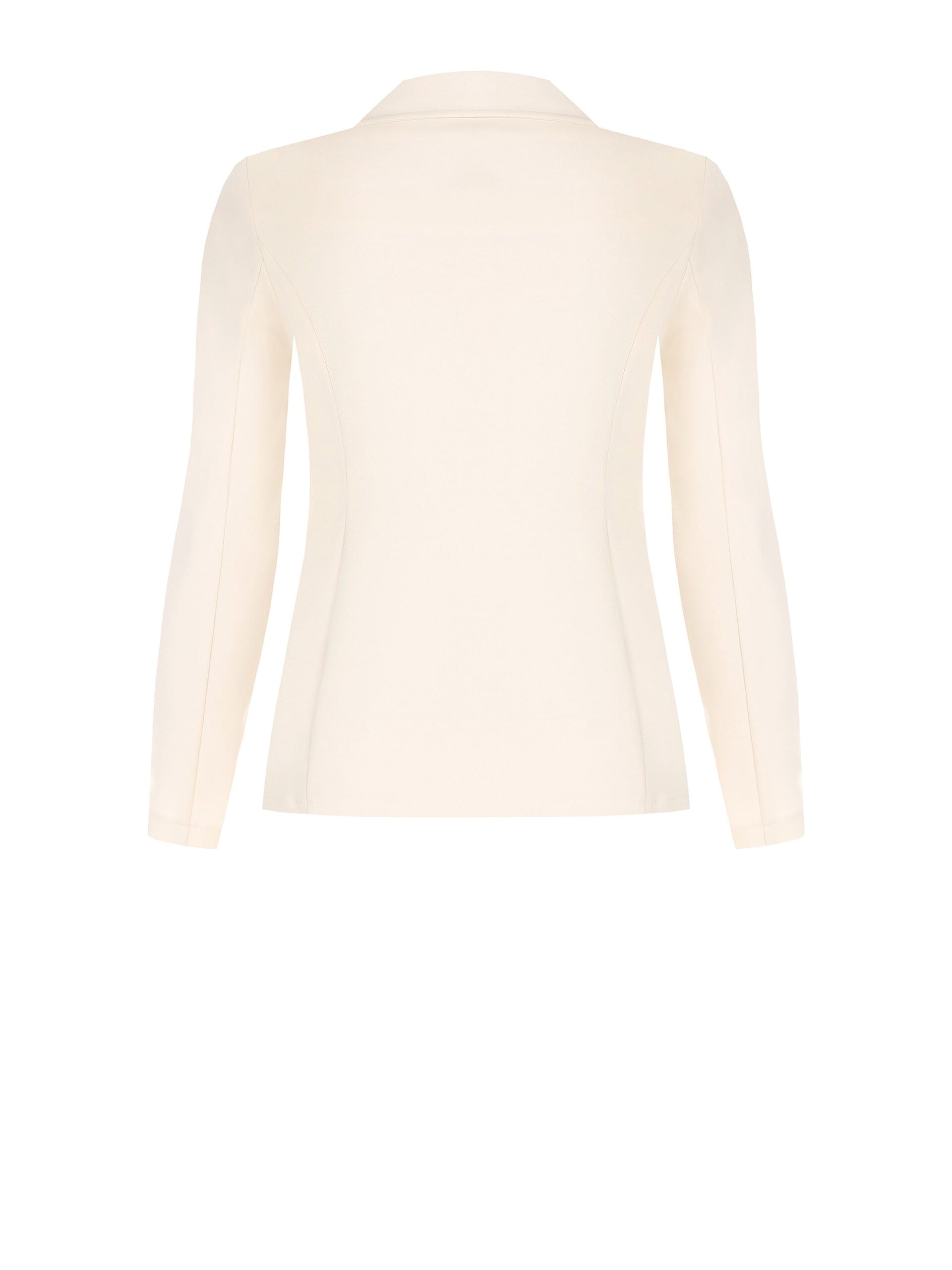 Giacca Blazer Doppiopetto In Scuba Crepe Rinascimento Curvy