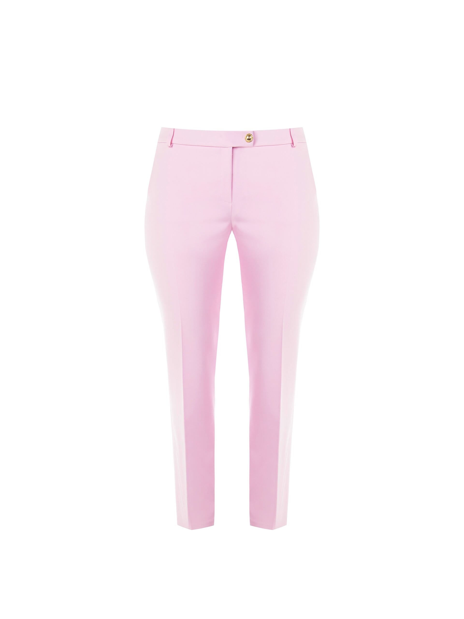 Pantaloni Skinny In Tessuto Bi-Stretch Con Elastico Dietro Rinascimento Curvy