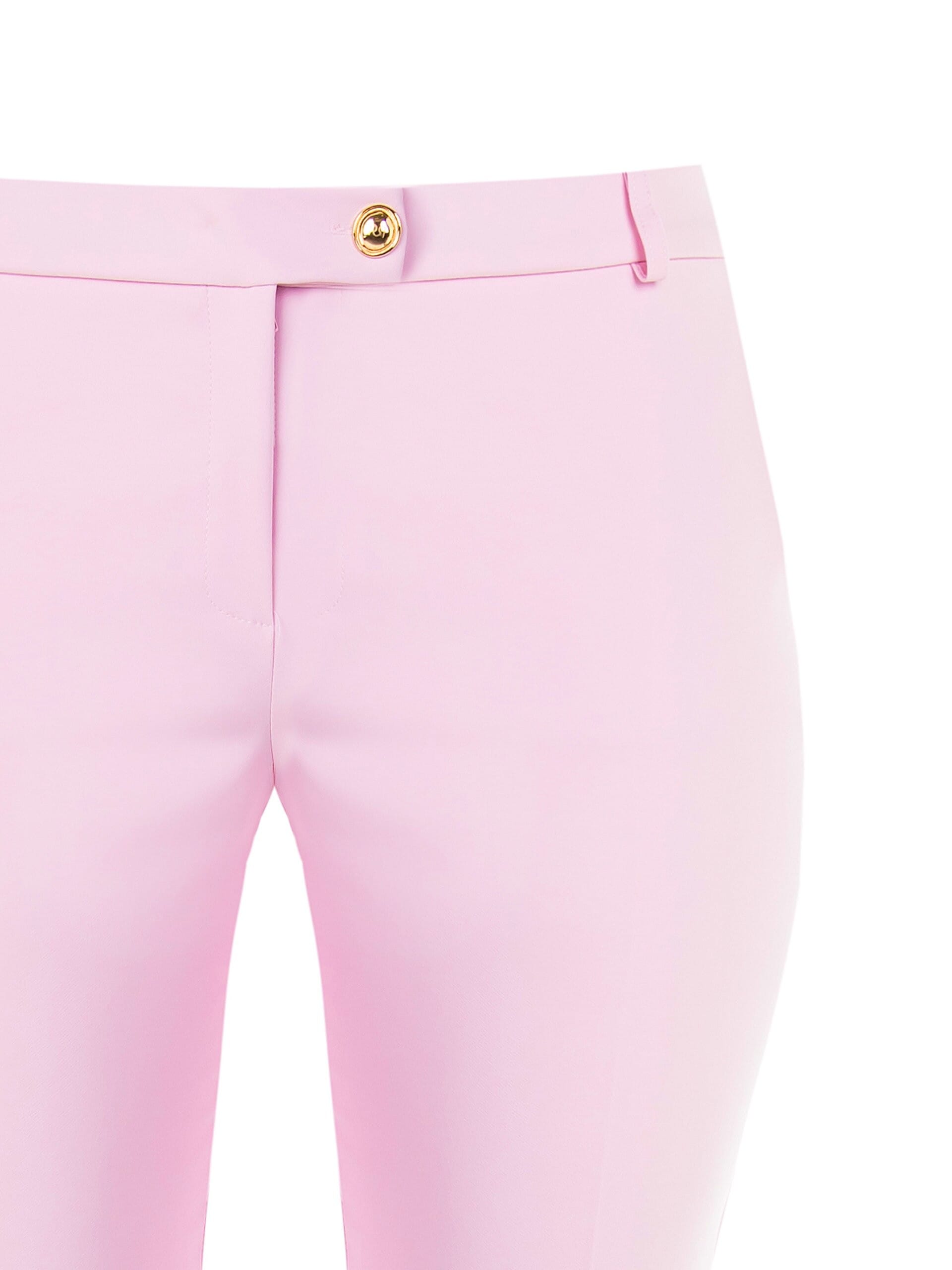 Pantaloni Skinny In Tessuto Bi-Stretch Con Elastico Dietro Rinascimento Curvy