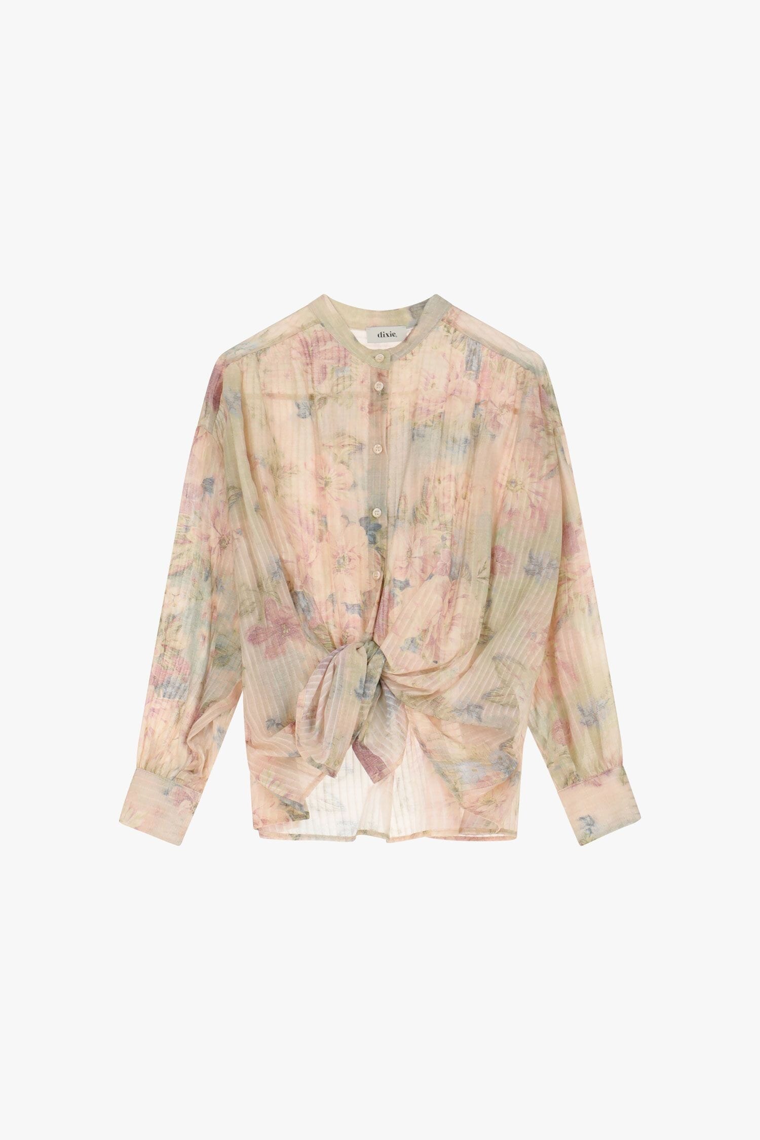 Camicia Floreale Con Nodo Centrale Dixie