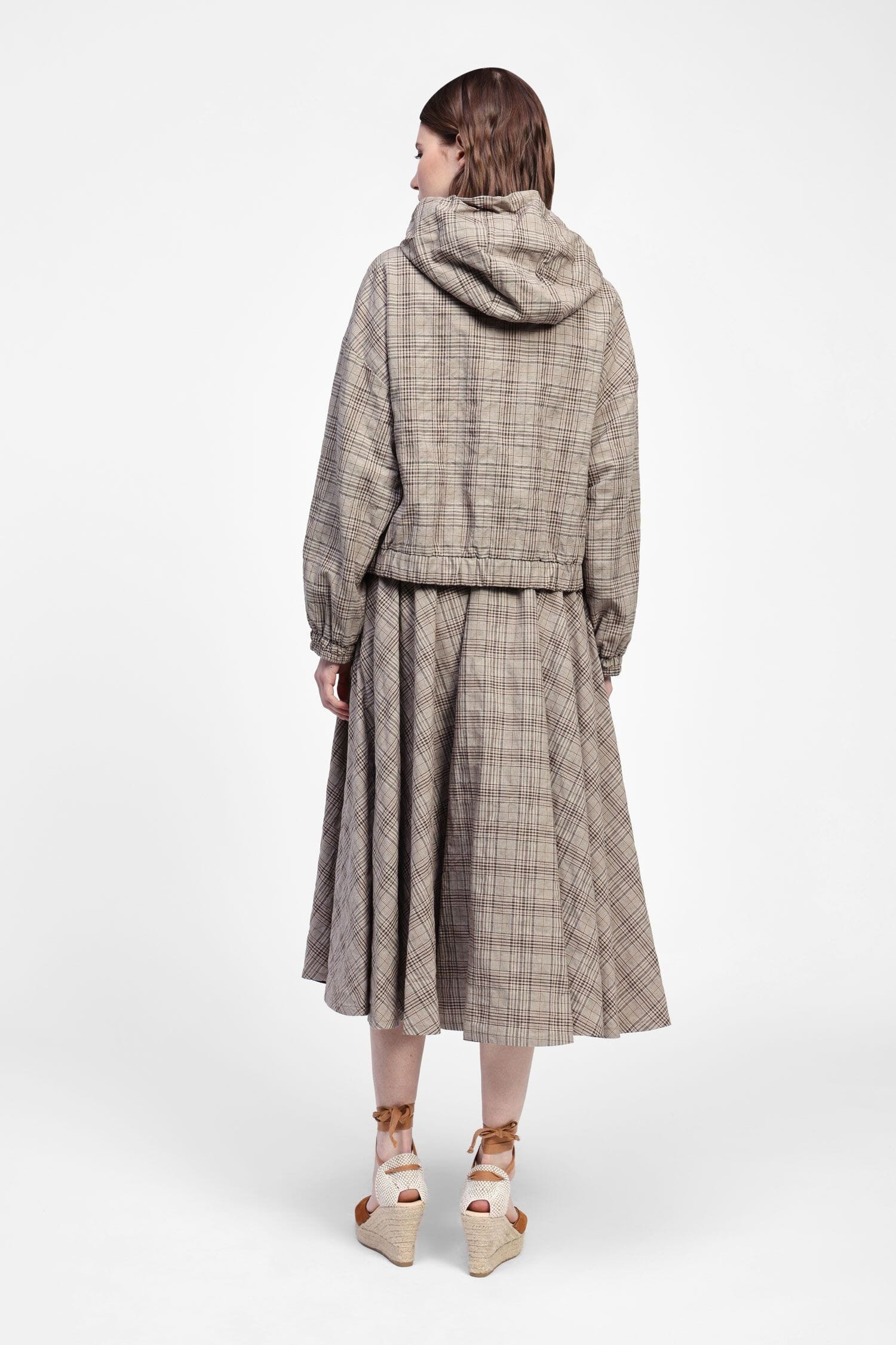 Gonna Midi A Quadri Con Coulisse Dixie