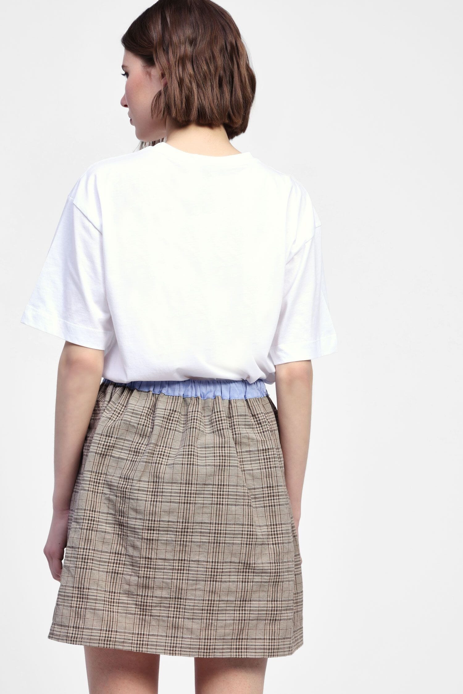 Gonna Corta Con Coulisse E Tasche Dixie