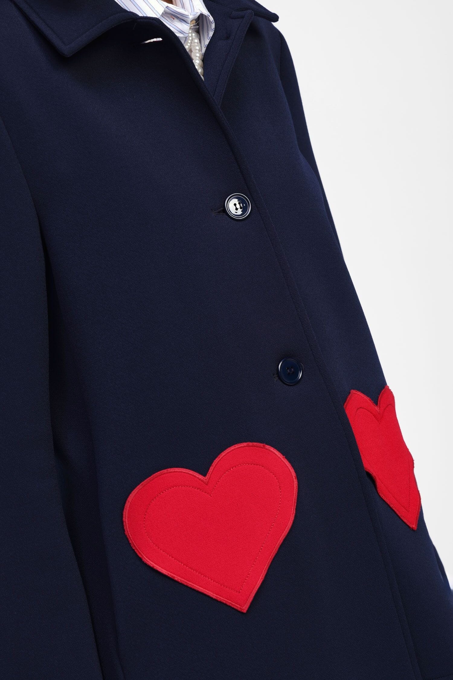 Cappotto Con Tasche Cuore Dixie