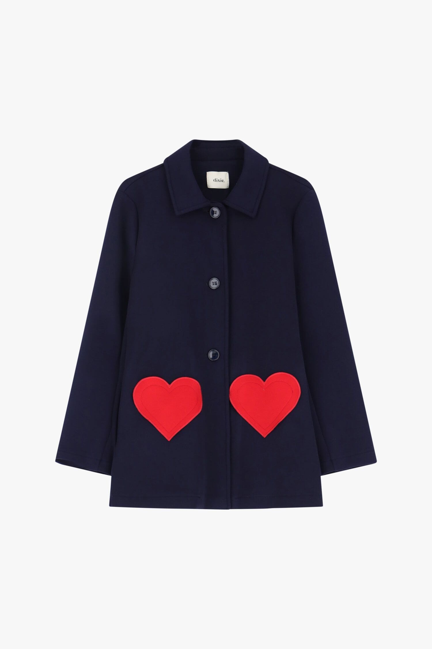 Cappotto Con Tasche Cuore Dixie