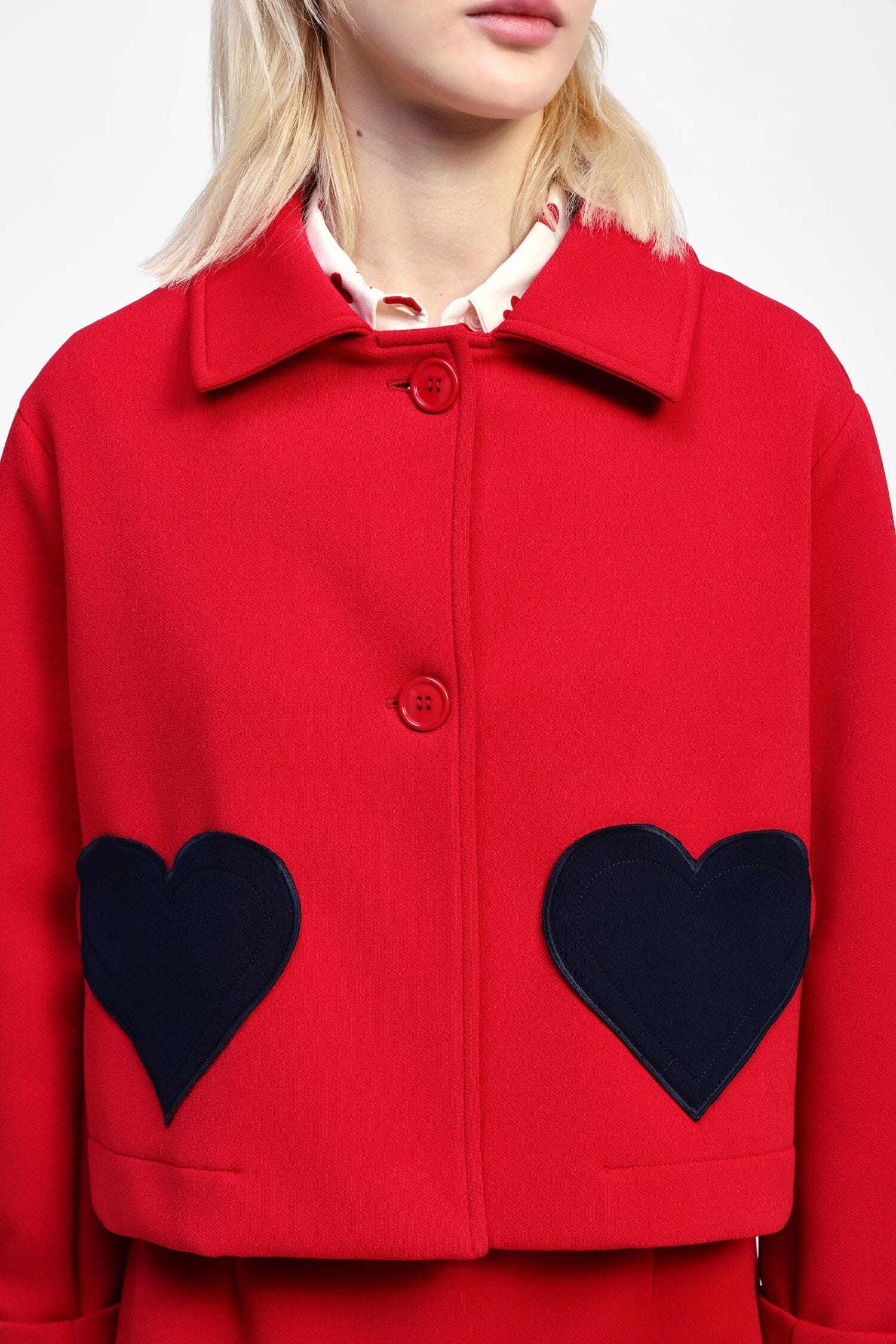 Giacca Con Cuori E Bottoni Dixie