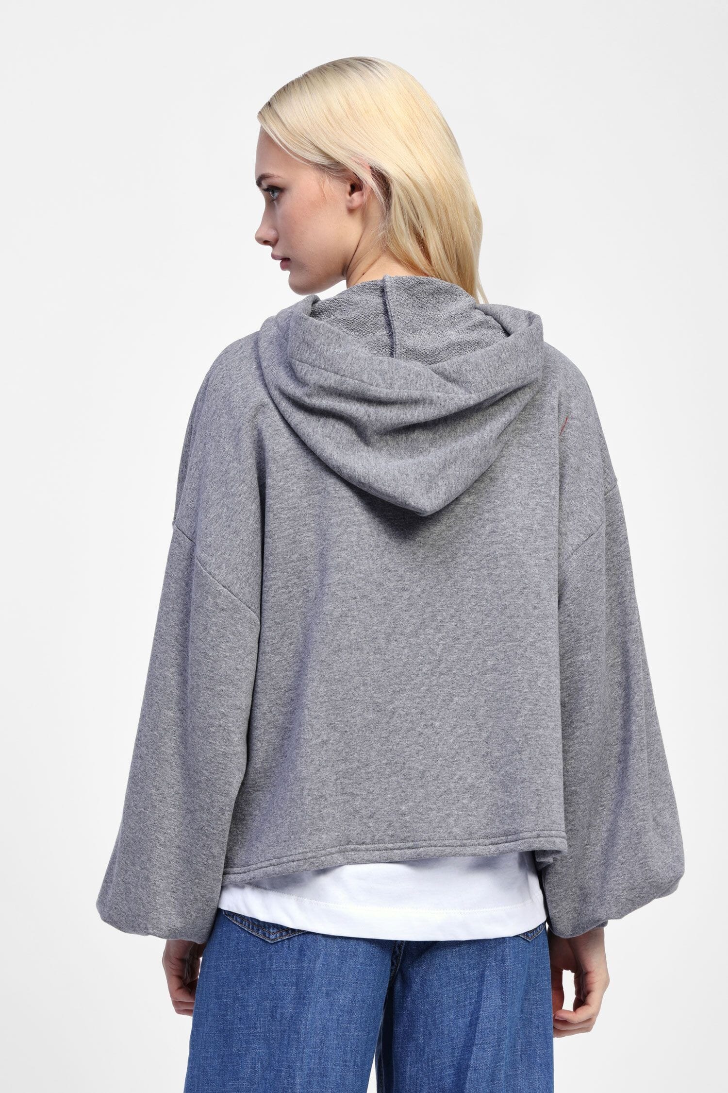 Dixie Hooded Sweatshirt With Attached Ribbons