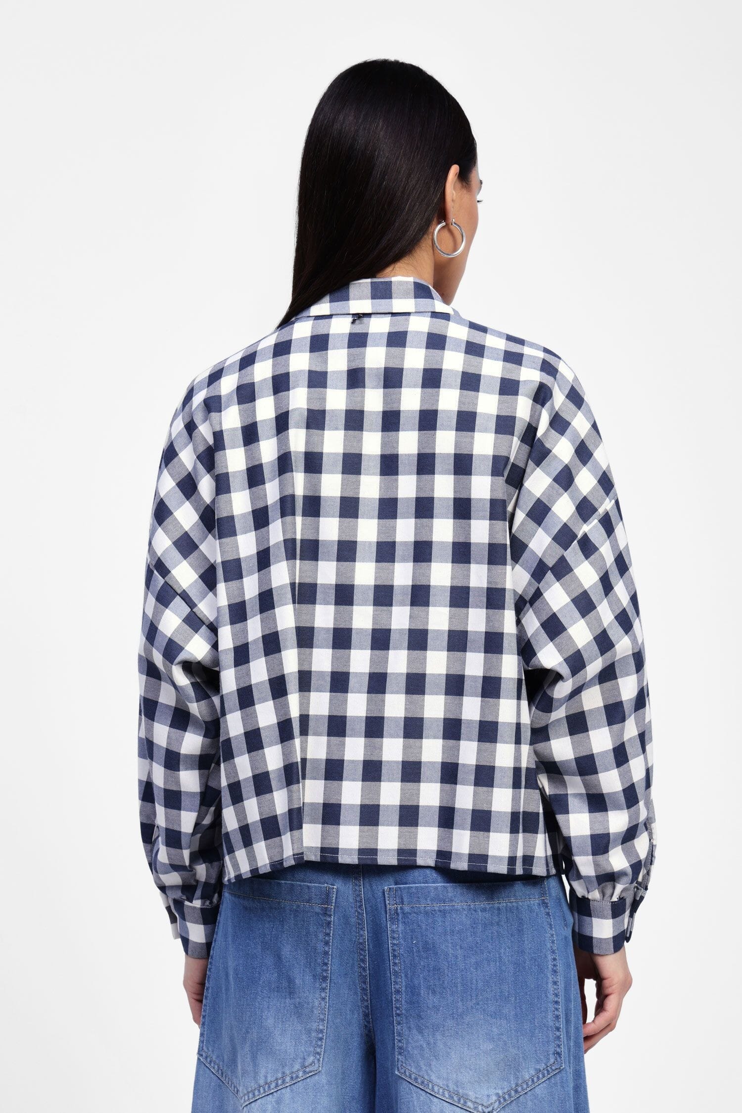 Camicia Quadri Maniche Lunghe Con Tasca Dixie