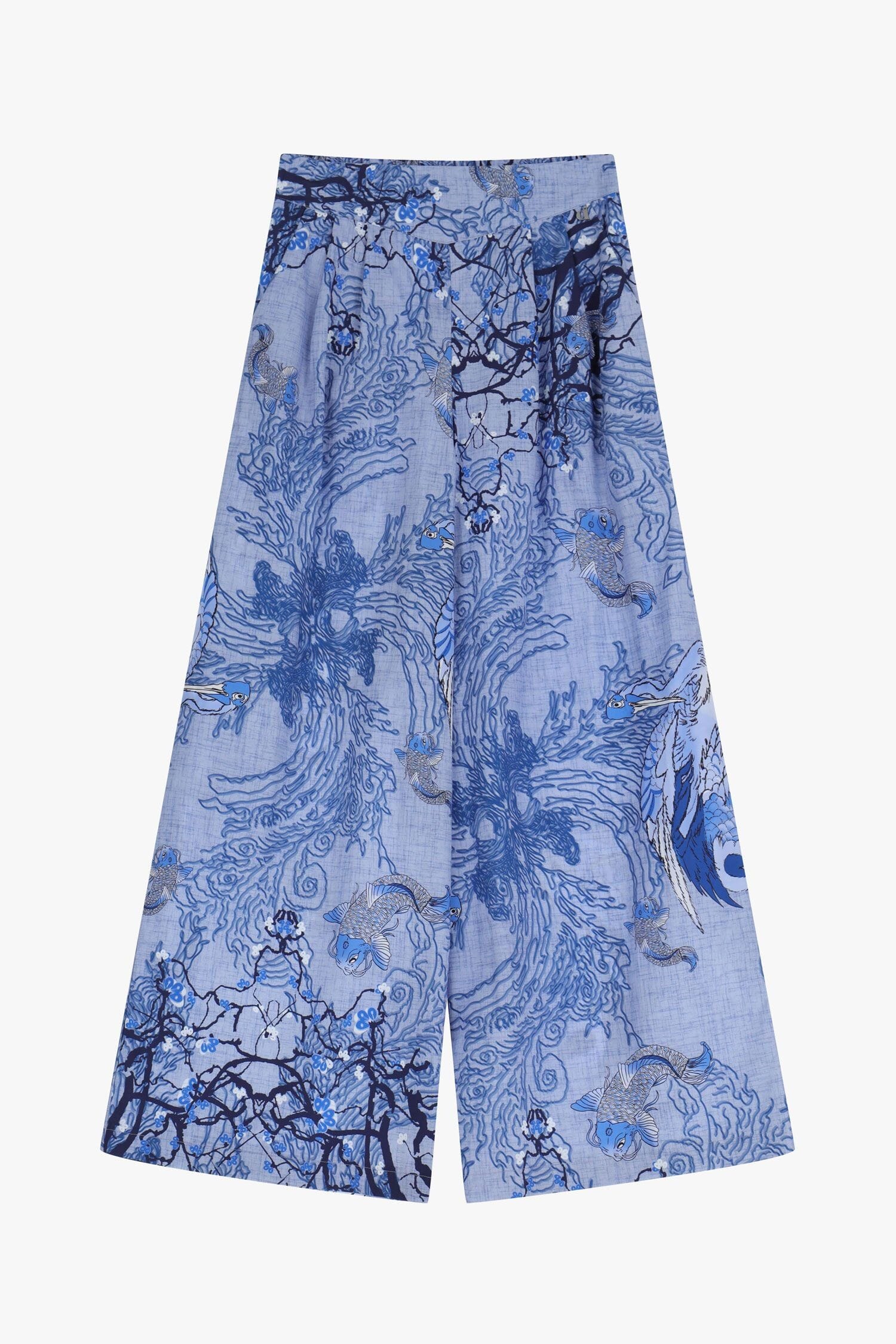 Pantaloni Ampi Con Stampa Dixie