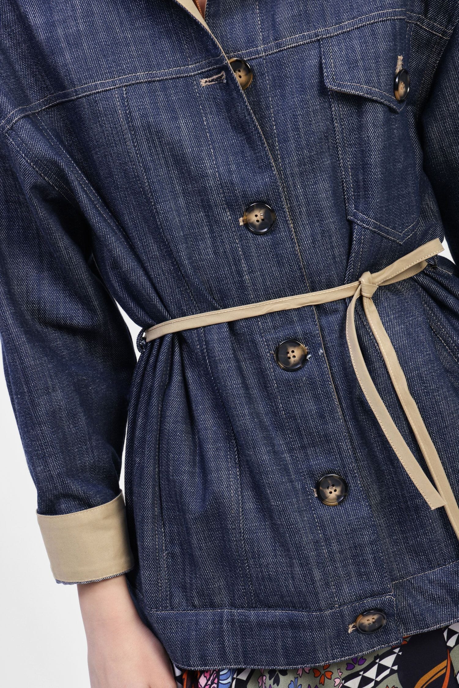 Giubbotto A Camicia In Denim Dixie