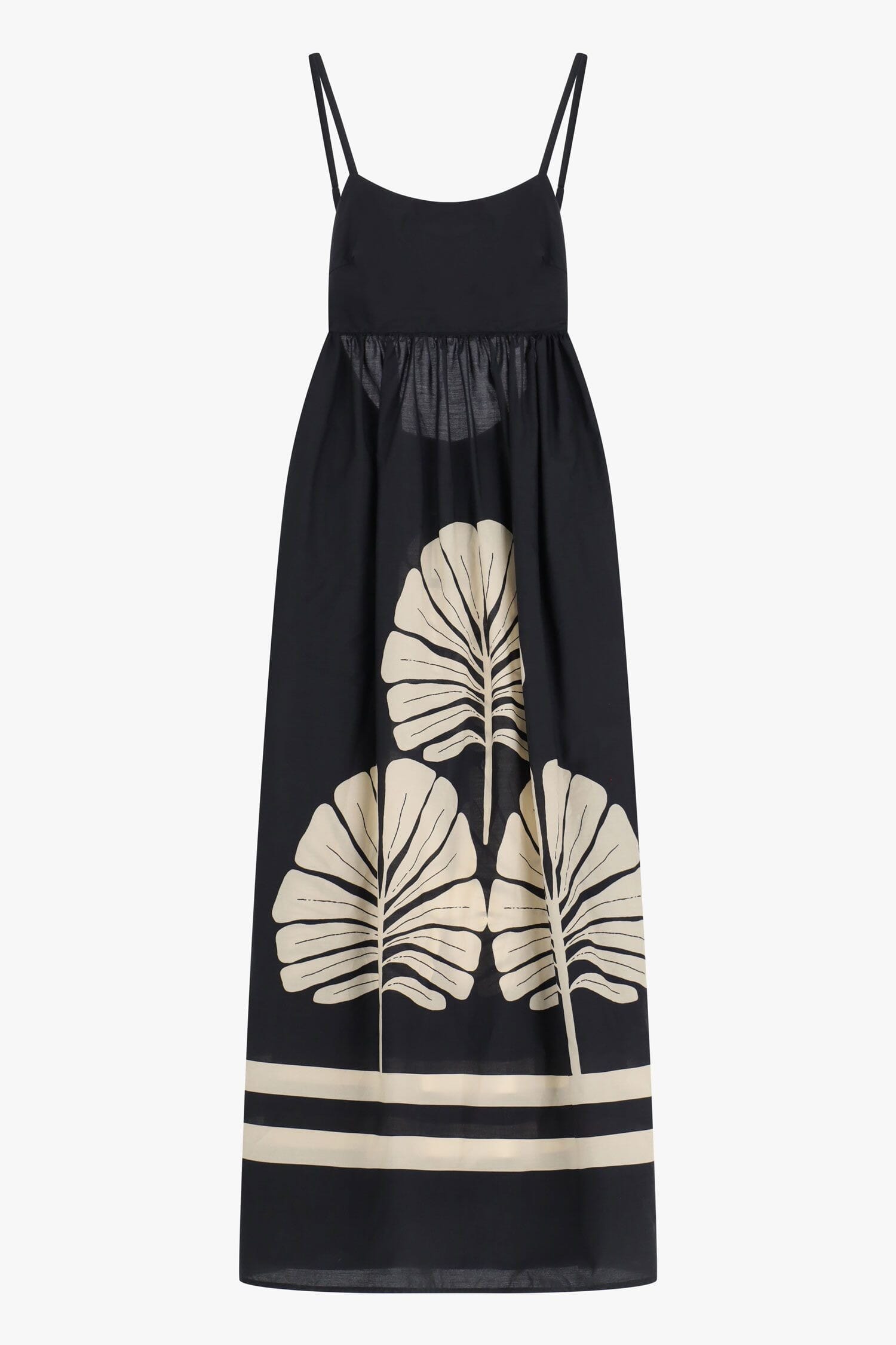 Robe longue avec imprimé Dixie Palm