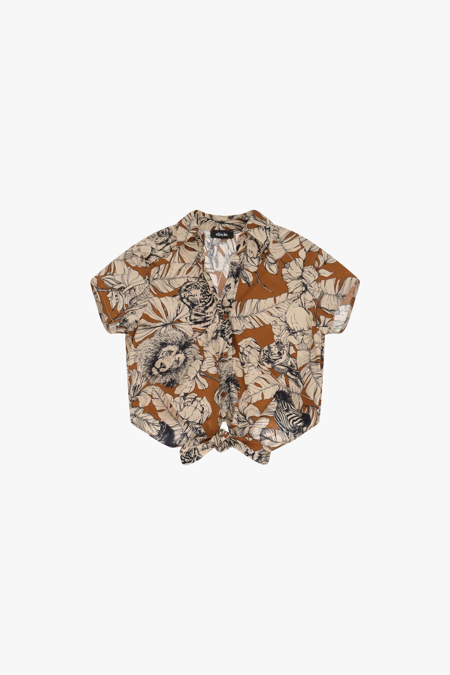 Camicia Stampata Maniche Corte Dixie