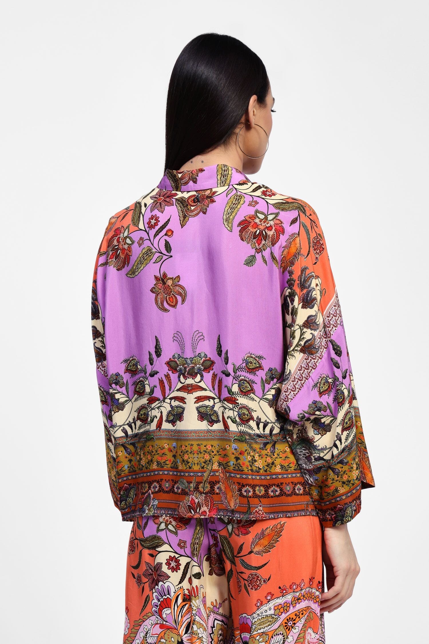 Camicia Stampa Fulard Maniche 3/4 Dixie