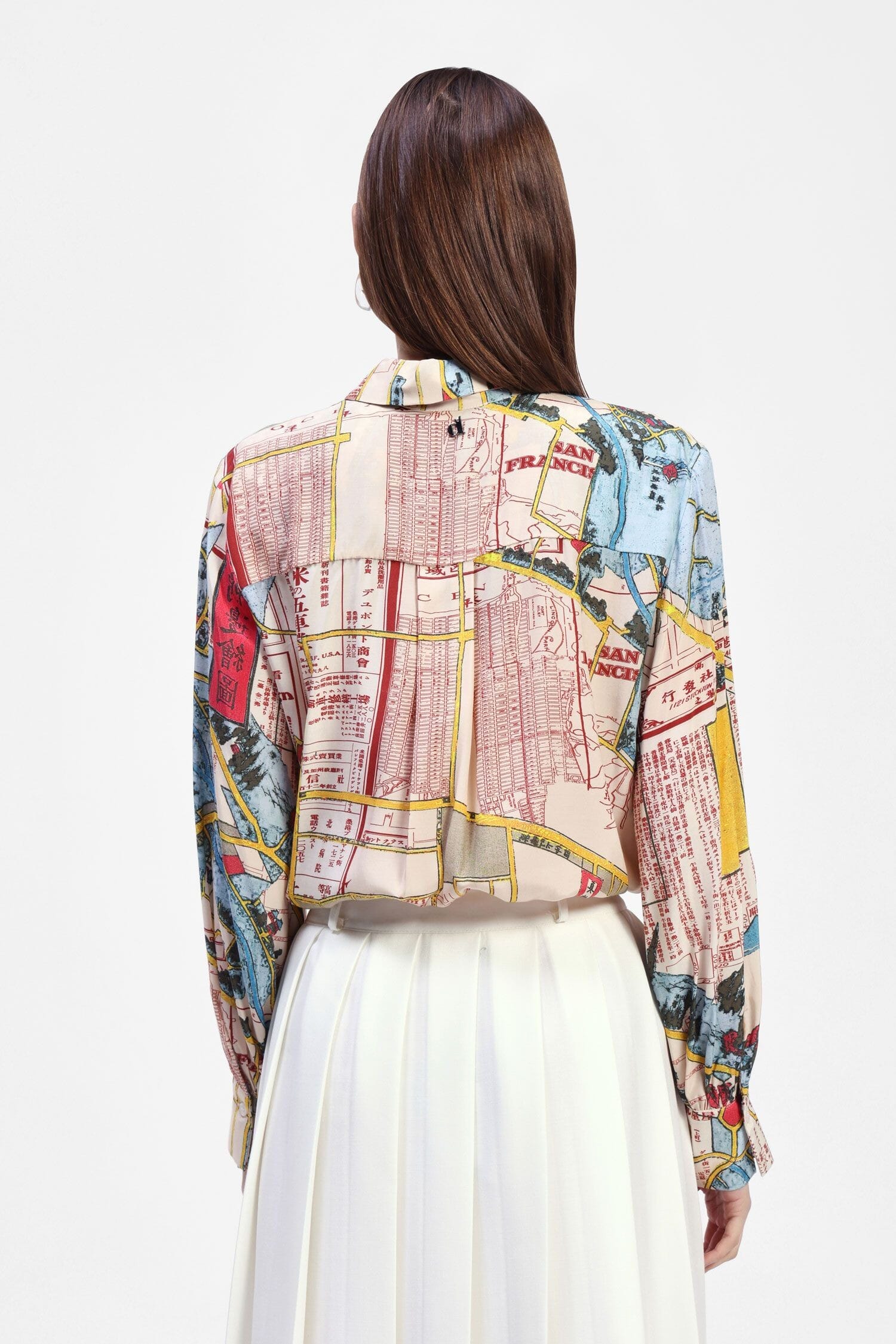 Camicia Stampata Maniche Lunghe Dixie