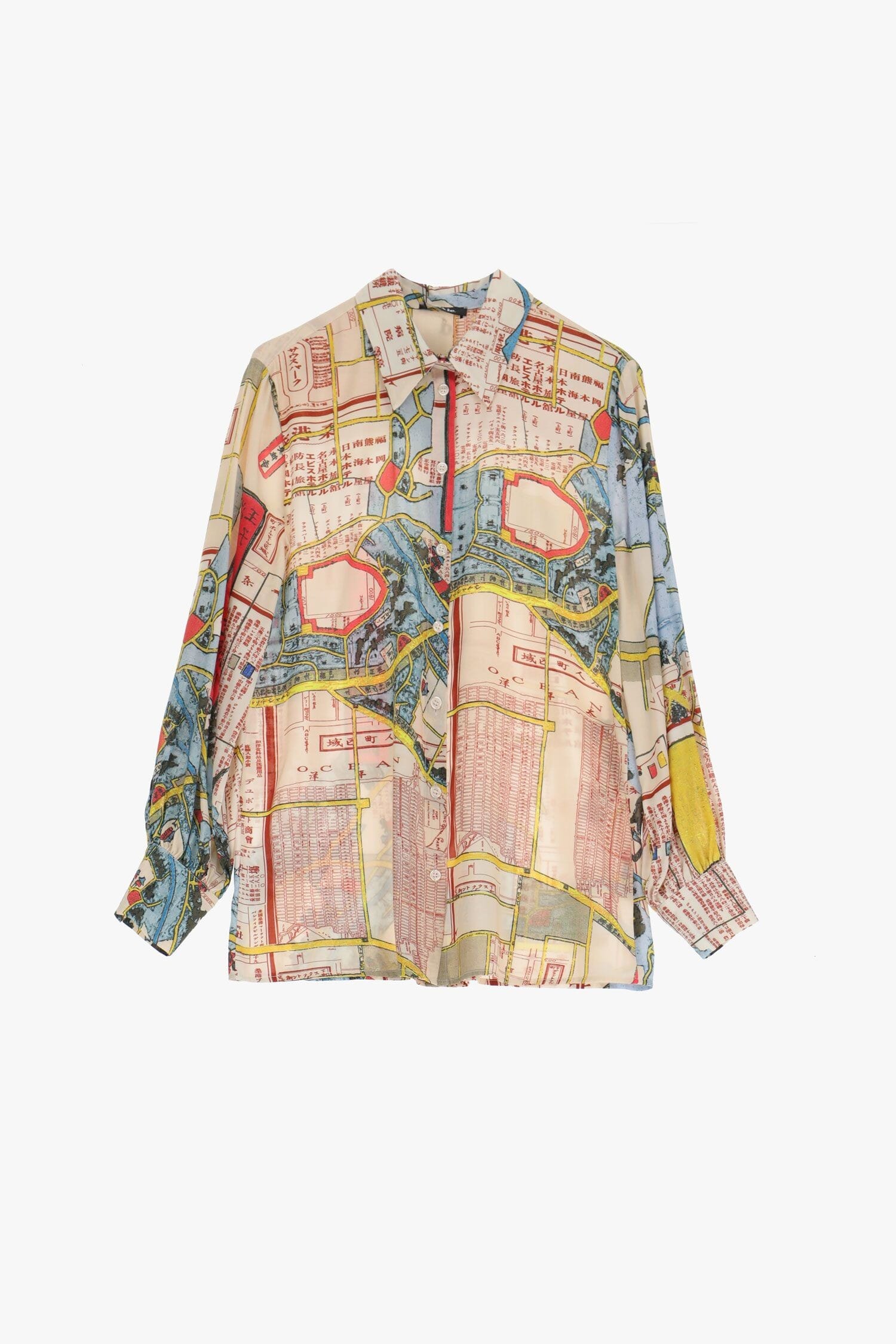 Camicia Stampata Maniche Lunghe Dixie